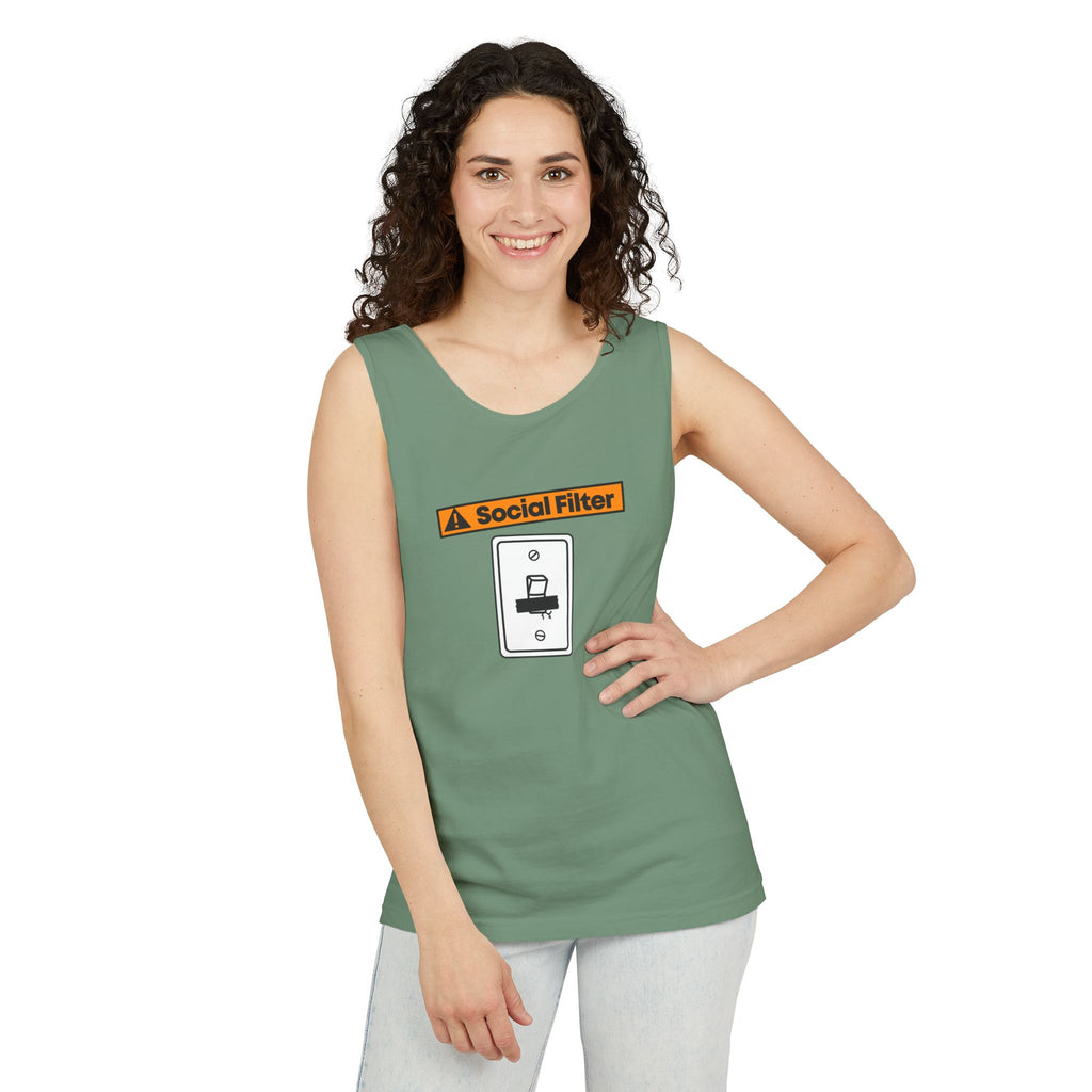 Social Filter | SPKTR Graphic Tank Top