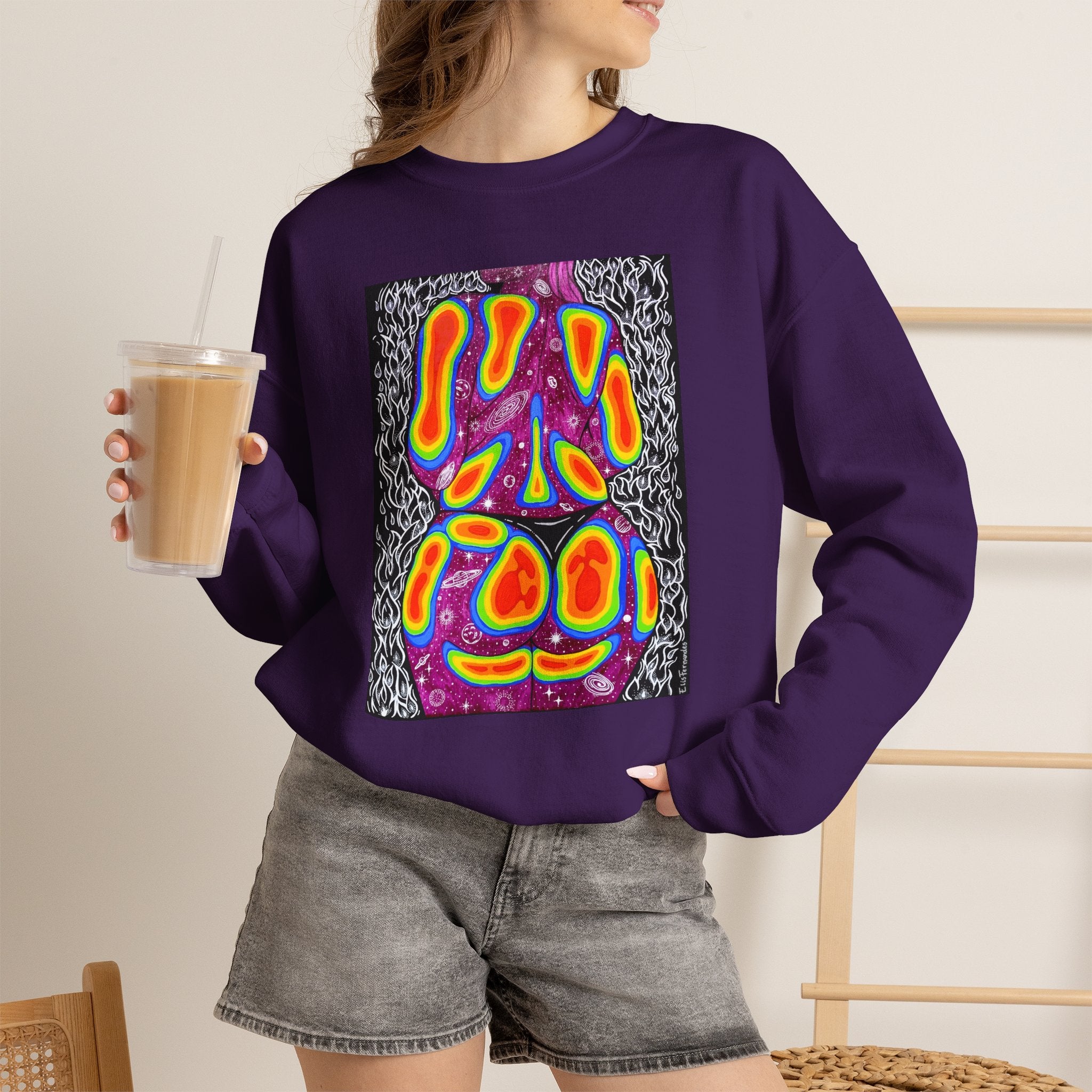 "Mulher, Um Universo" | SPKTR Graphic Sweatshirt