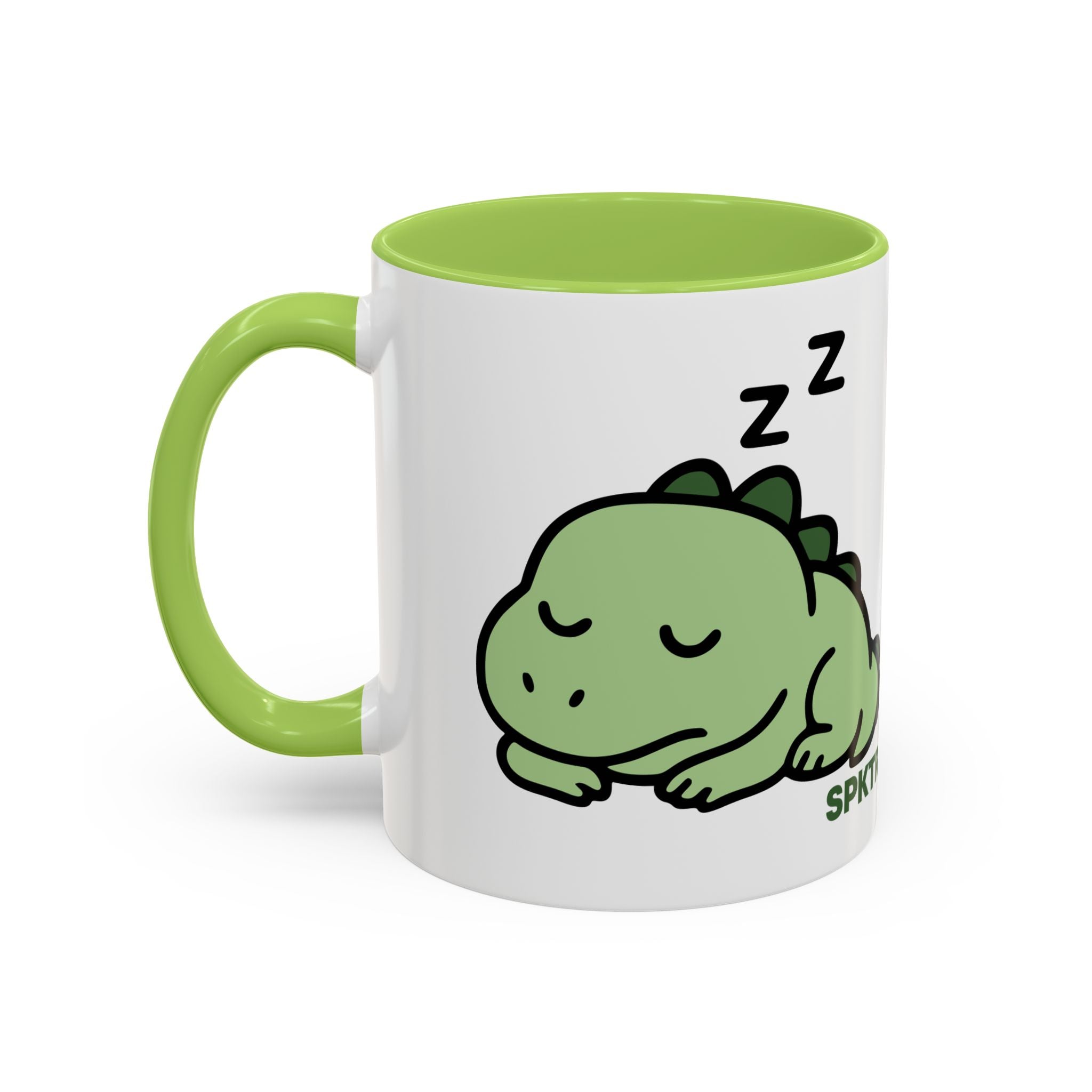 Sleepy Teeny-Rex | Accent Coffee Mug 11oz or 15oz