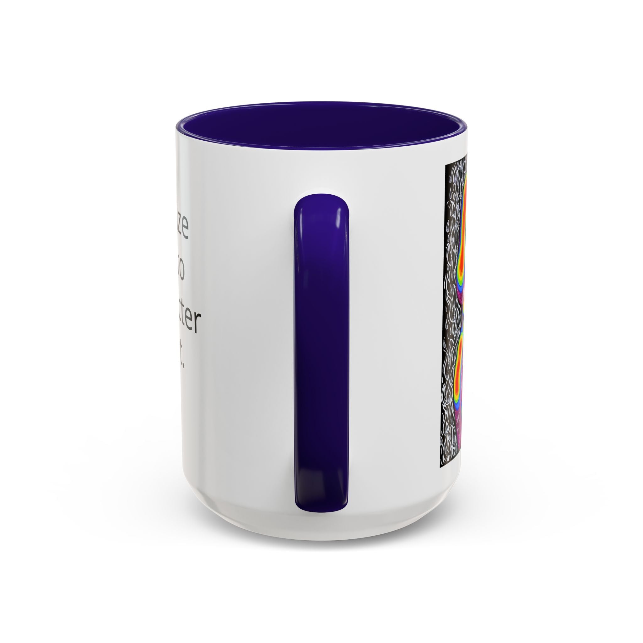 "Mulher, Um Universo" | Personalized Accent Coffee Mug 11oz or 15oz