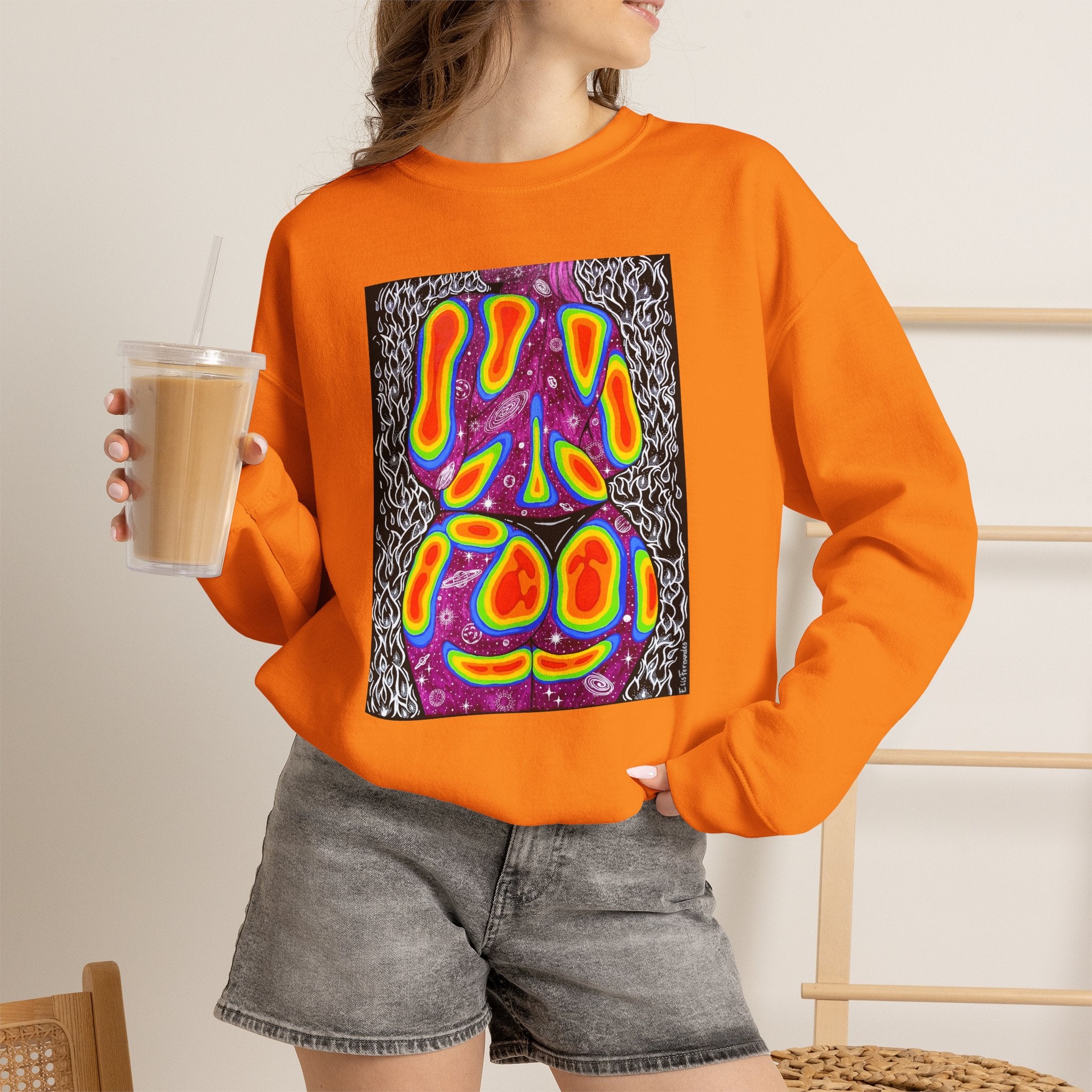 "Mulher, Um Universo" | SPKTR Graphic Sweatshirt