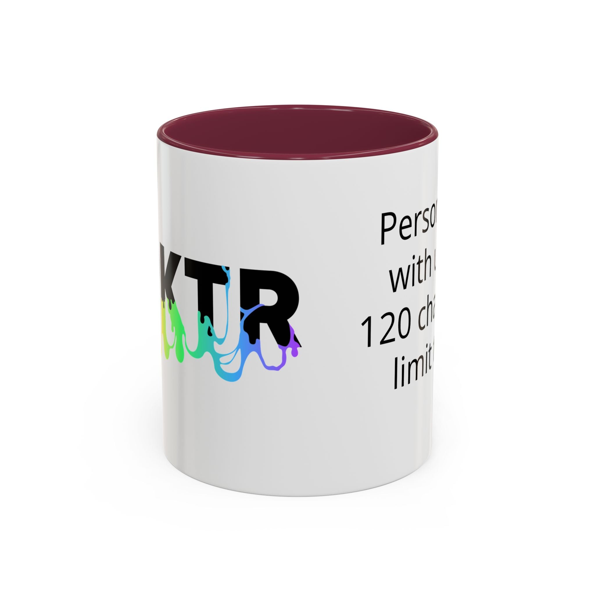 SPKTR Pride Drip | Personalized Accent Coffee Mug 11oz or 15oz