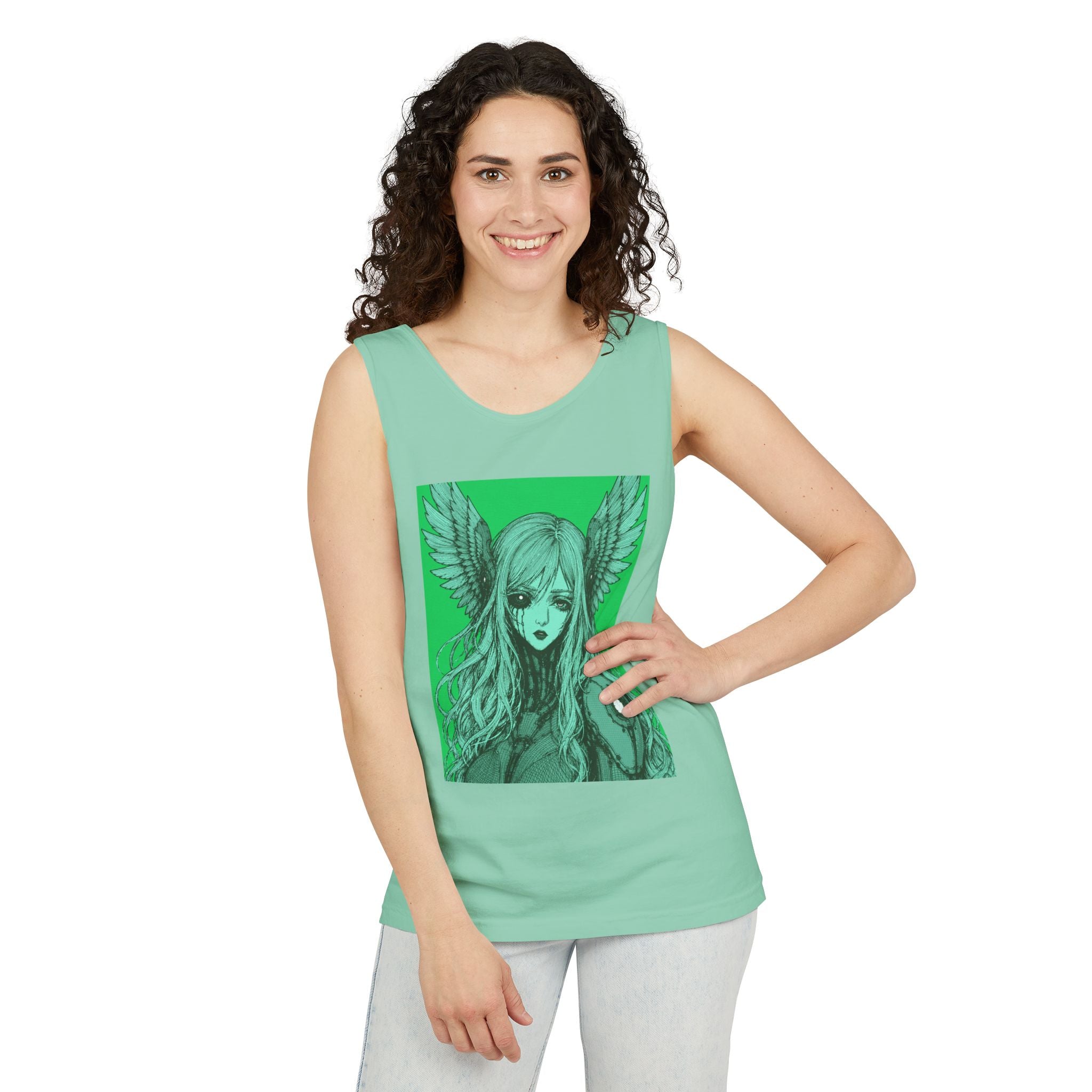 Angel Cyborg II | SPKTR Graphic Tank Top