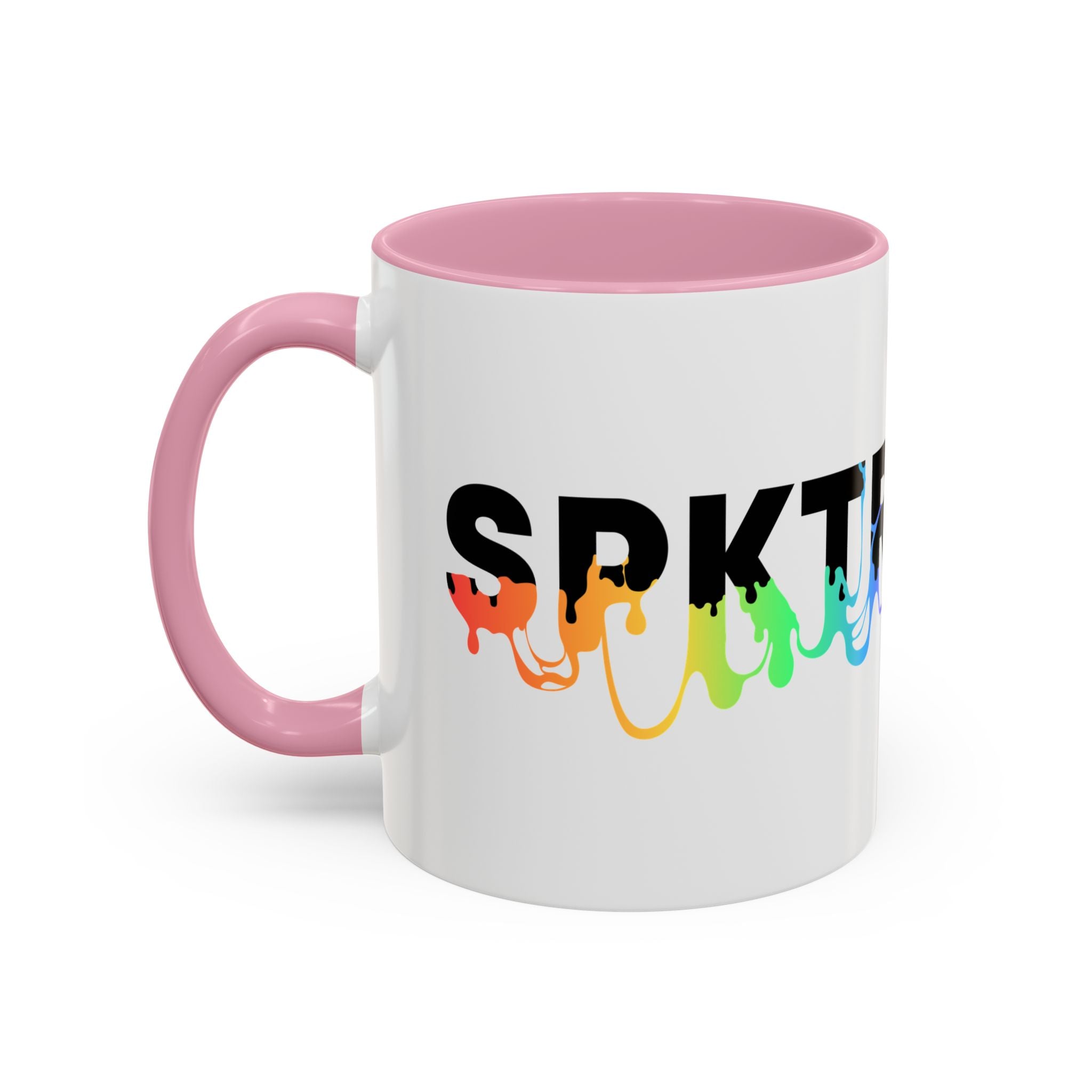 SPKTR Pride Drip | Personalized Accent Coffee Mug 11oz or 15oz