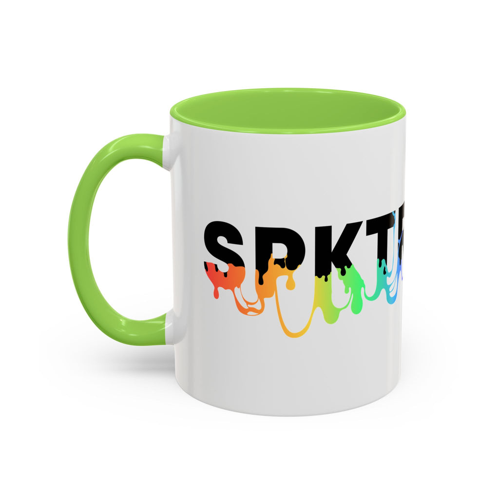 SPKTR Pride Drip | Personalized Accent Coffee Mug 11oz or 15oz