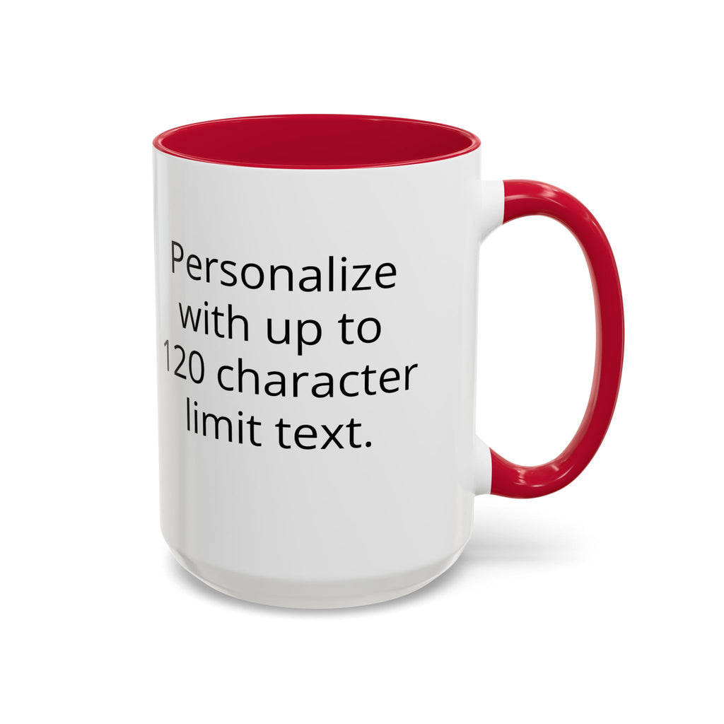 "Mulher, Um Universo" | Personalized Accent Coffee Mug 11oz or 15oz