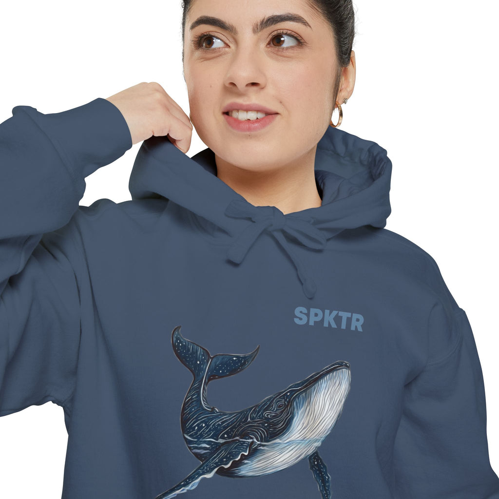 Leo the Blue Whale | SPKTR Hoodie