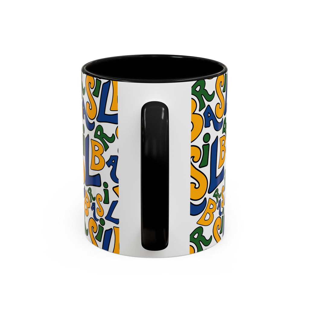 Brasil Typography | Accent Coffee Mug 11oz or 15oz