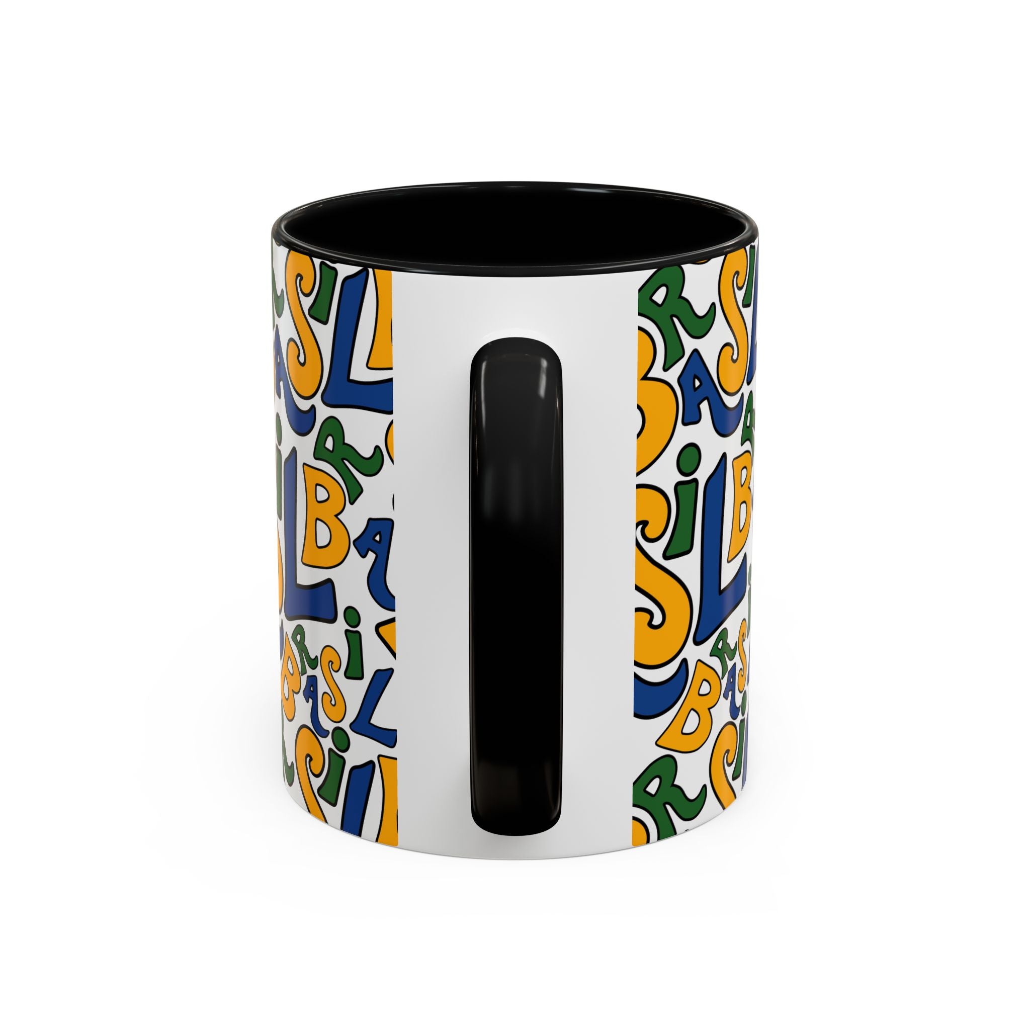 Brasil Typography | Accent Coffee Mug 11oz or 15oz