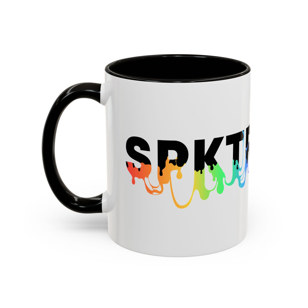 SPKTR Pride Drip | Personalized Accent Coffee Mug 11oz or 15oz