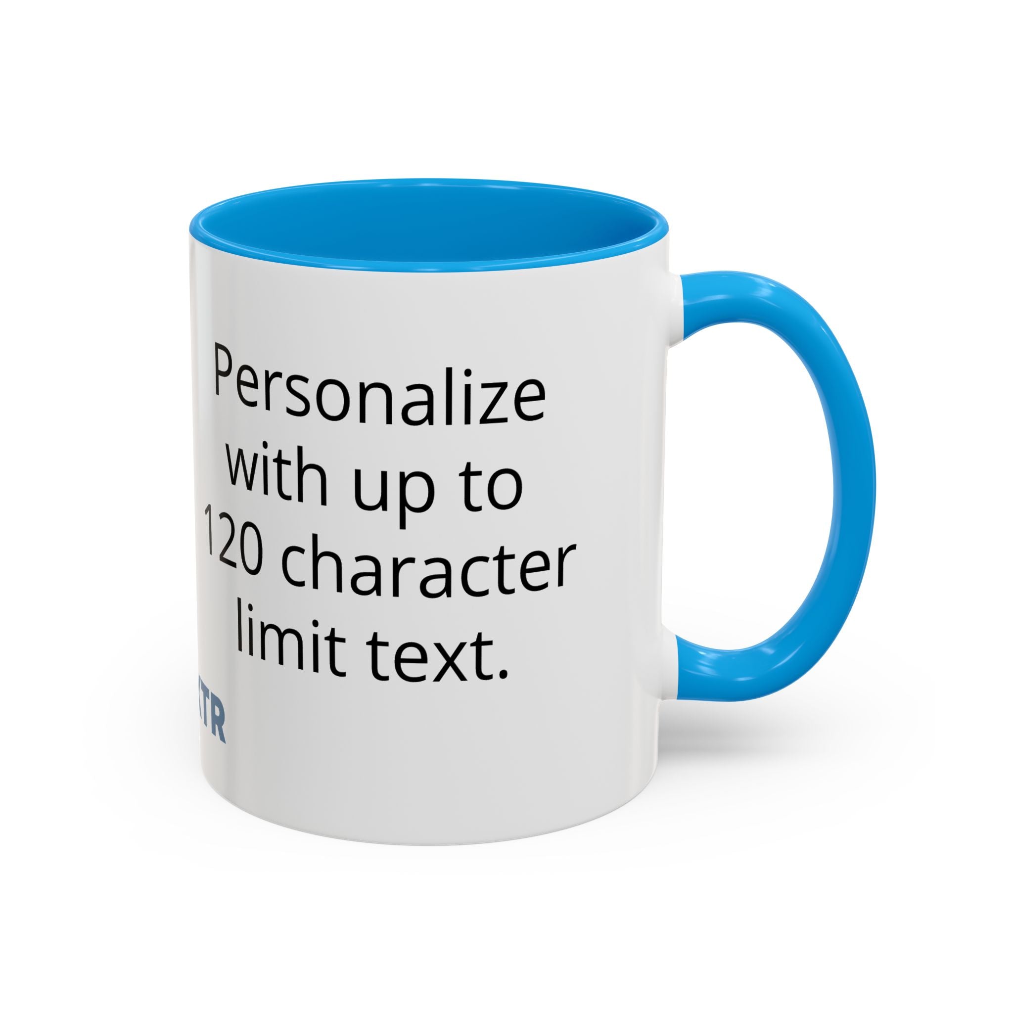 Leo the Blue Whale | Personalized Accent Coffee Mug 11oz or 15oz
