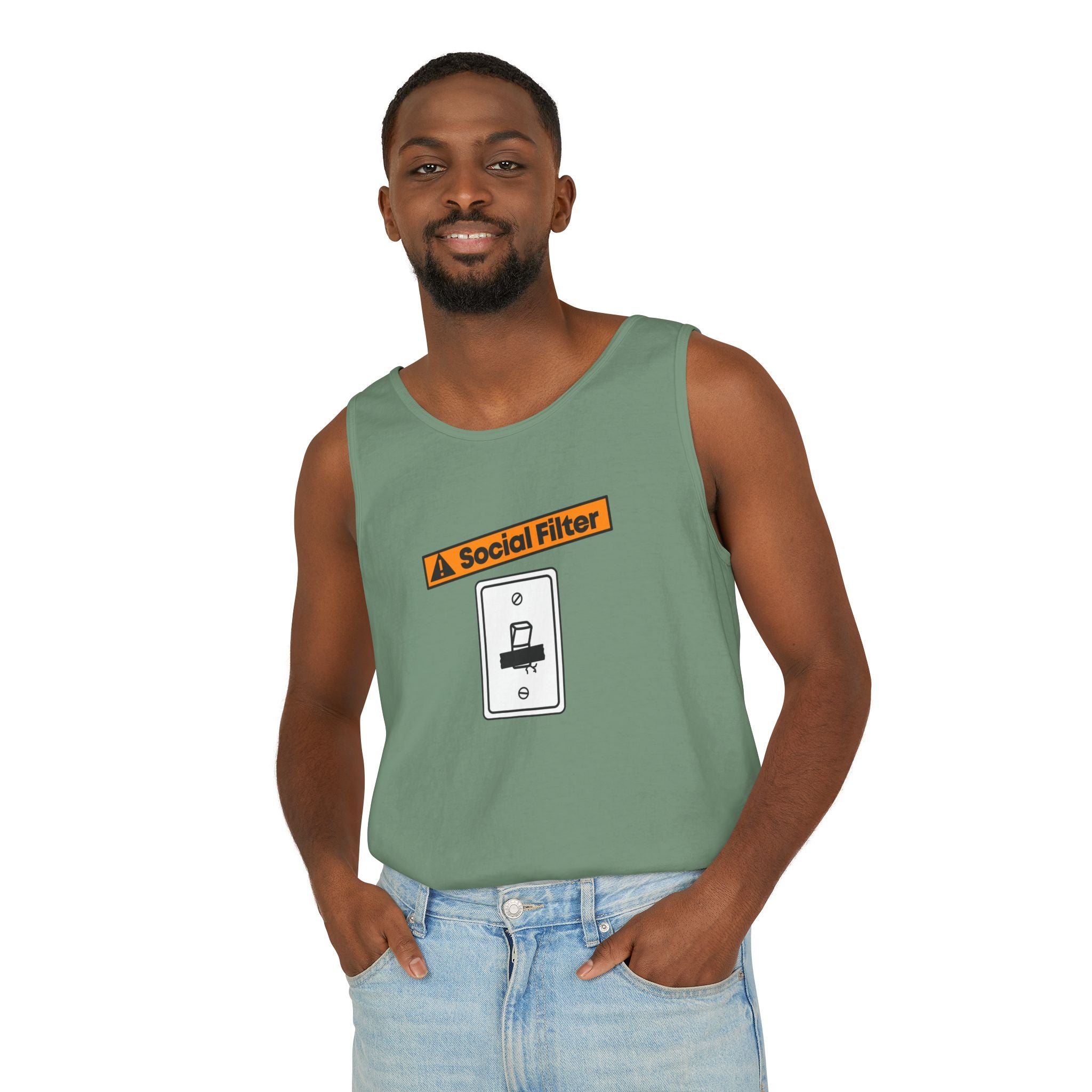 Social Filter | SPKTR Graphic Tank Top