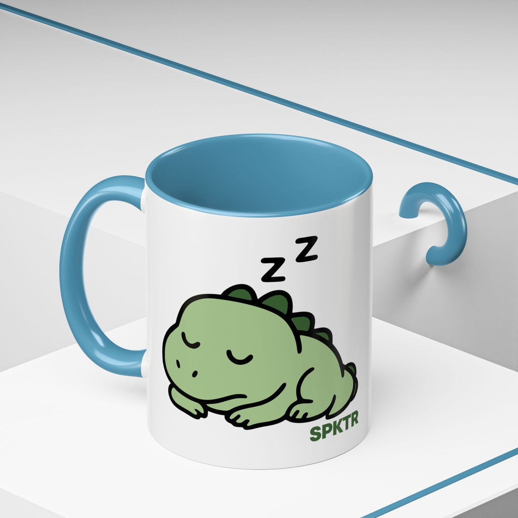Sleepy Teeny-Rex | Accent Coffee Mug 11oz or 15oz