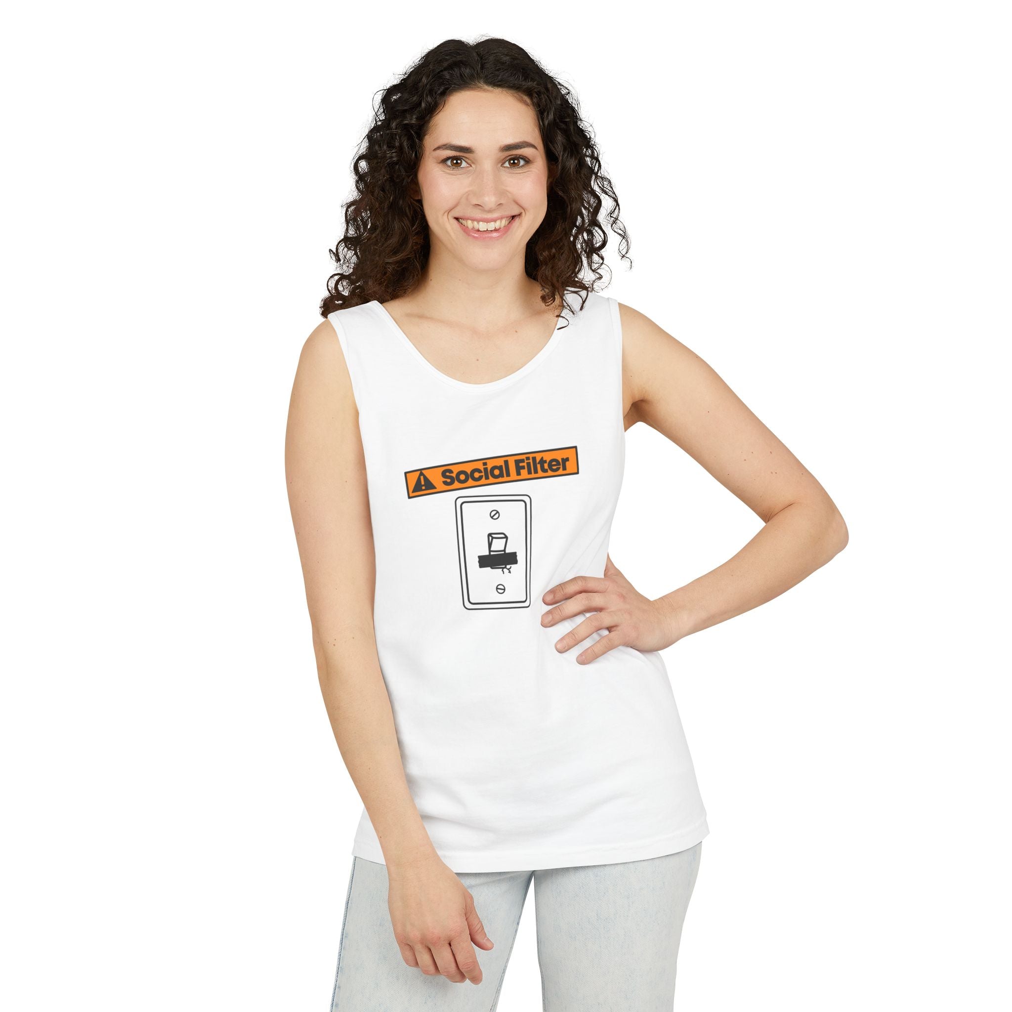 Social Filter | SPKTR Graphic Tank Top