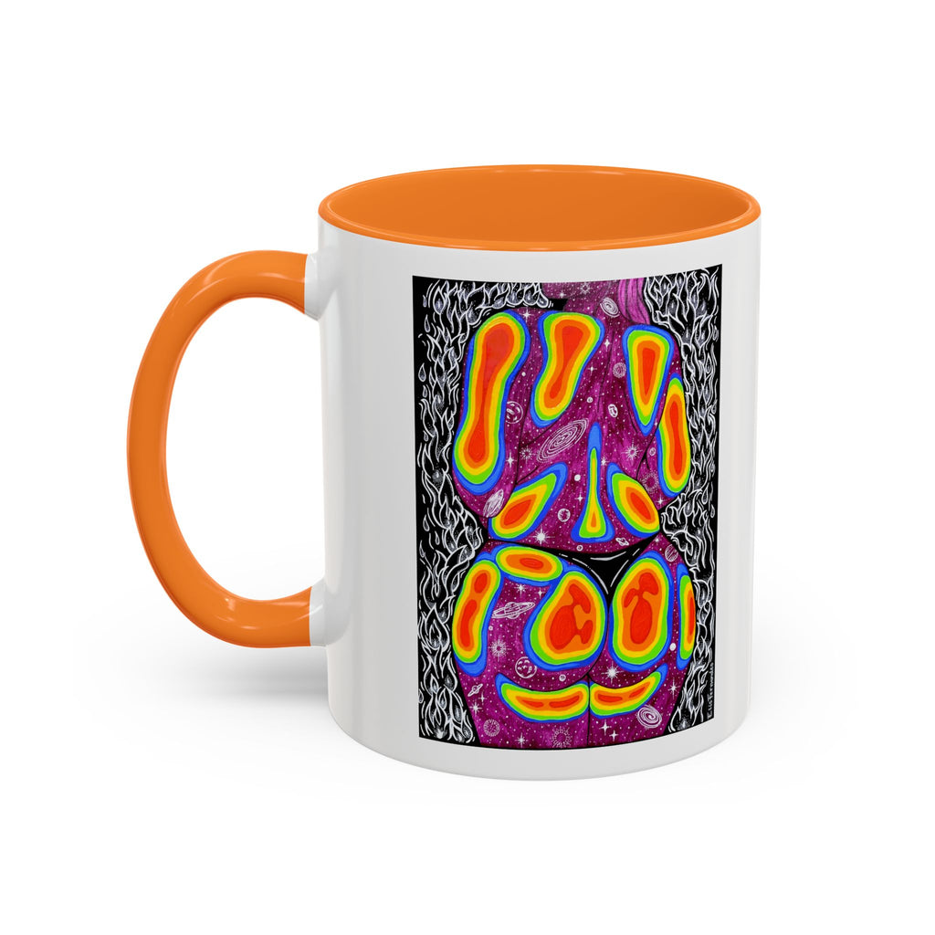 "Mulher, Um Universo" | Personalized Accent Coffee Mug 11oz or 15oz