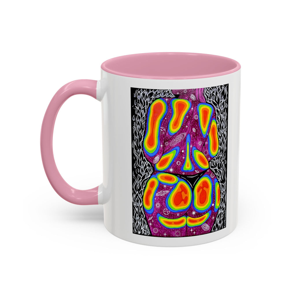 "Mulher, Um Universo" | Personalized Accent Coffee Mug 11oz or 15oz