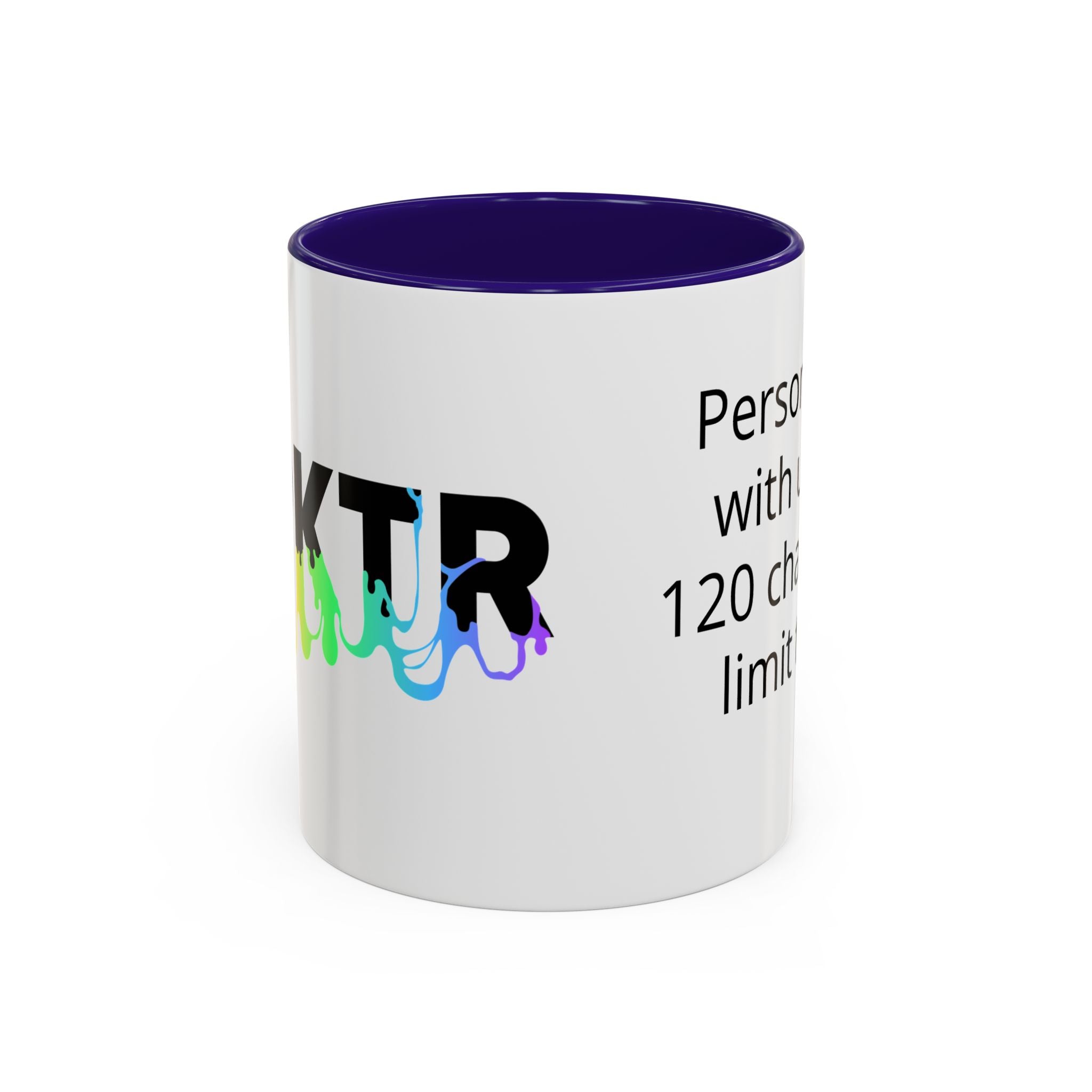 SPKTR Pride Drip | Personalized Accent Coffee Mug 11oz or 15oz