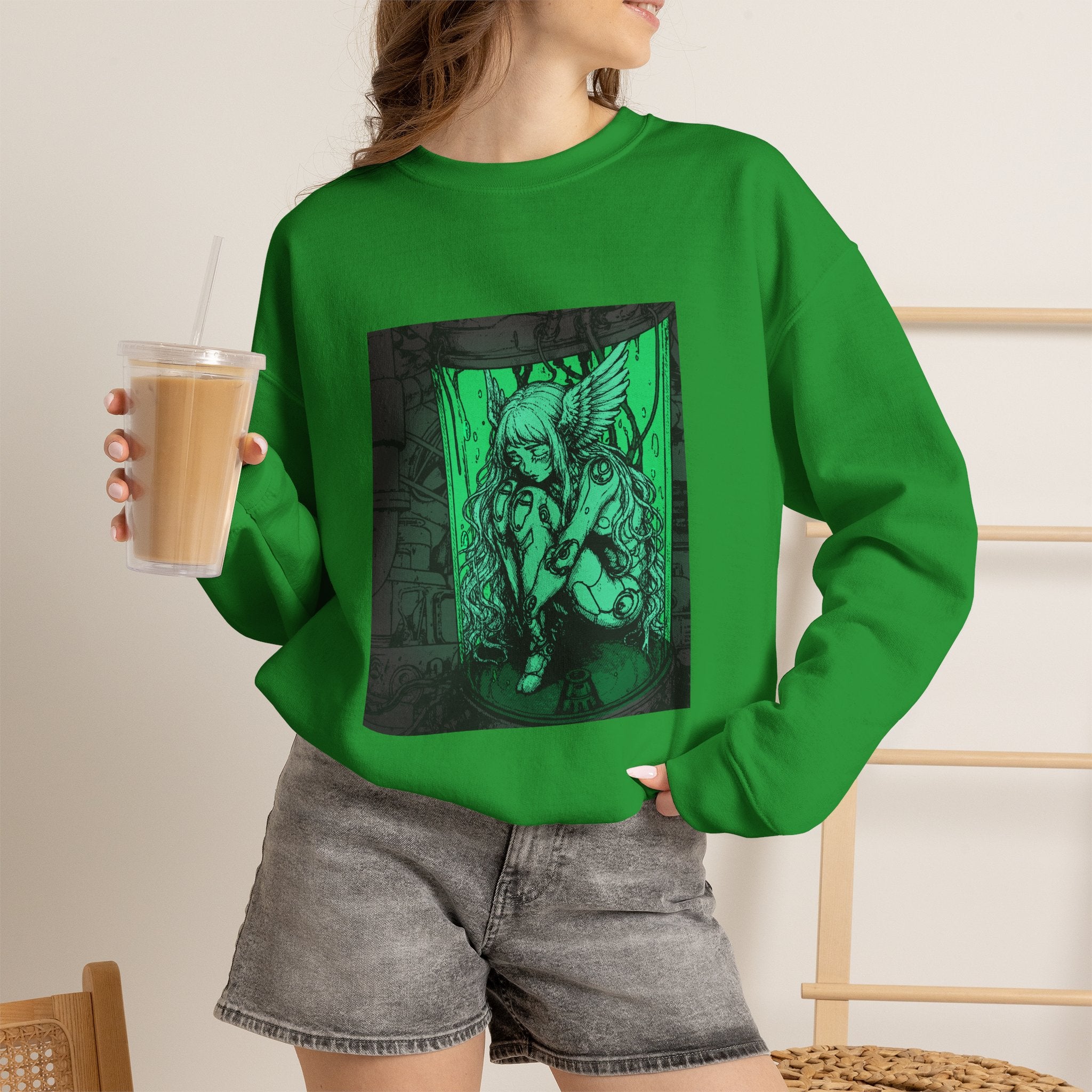 Angel Cyborg I | SPKTR Graphic Sweatshirt