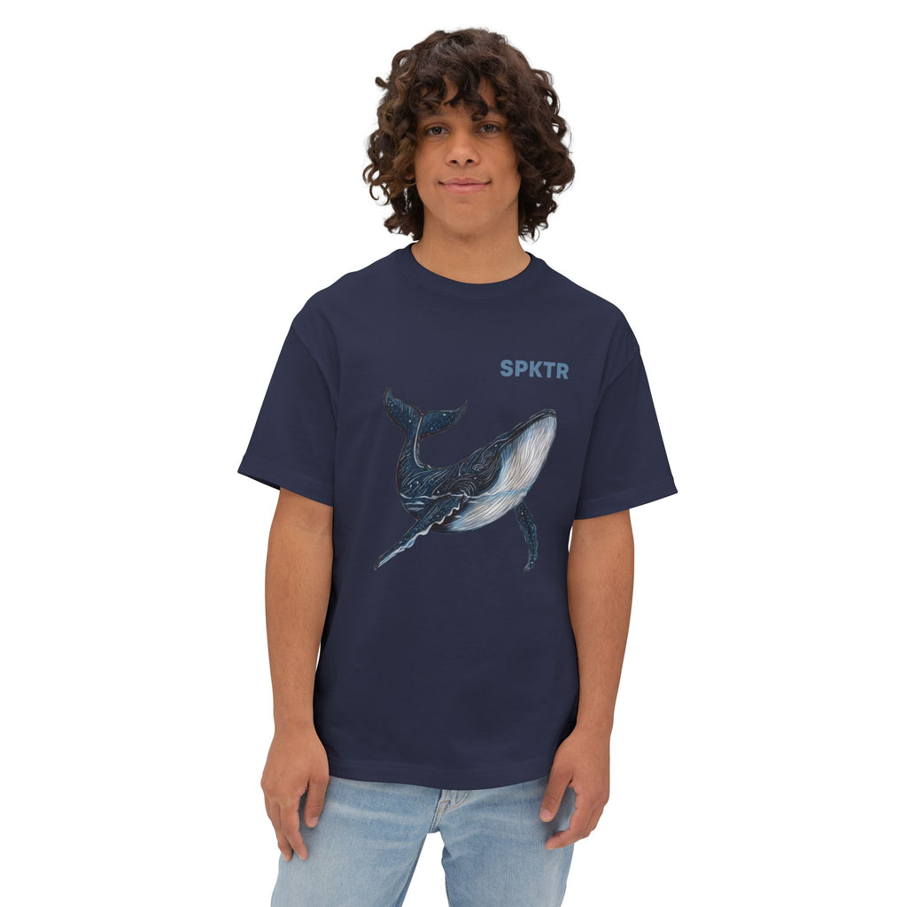 Leo the Blue Whale | SPKTR Oversized Shirt