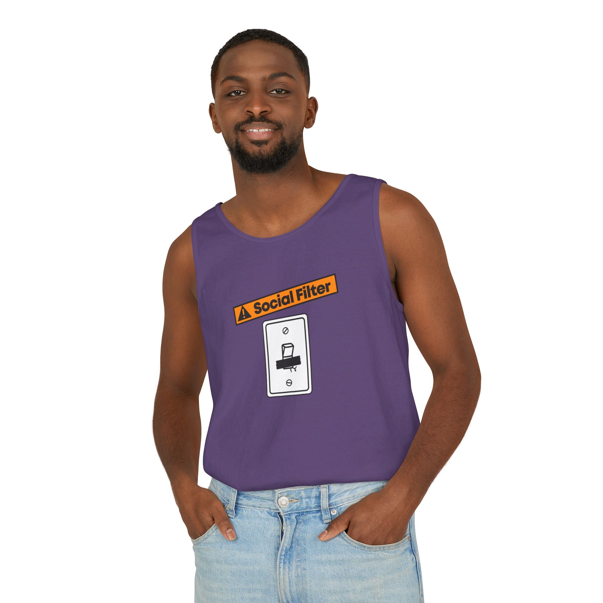 Social Filter | SPKTR Graphic Tank Top