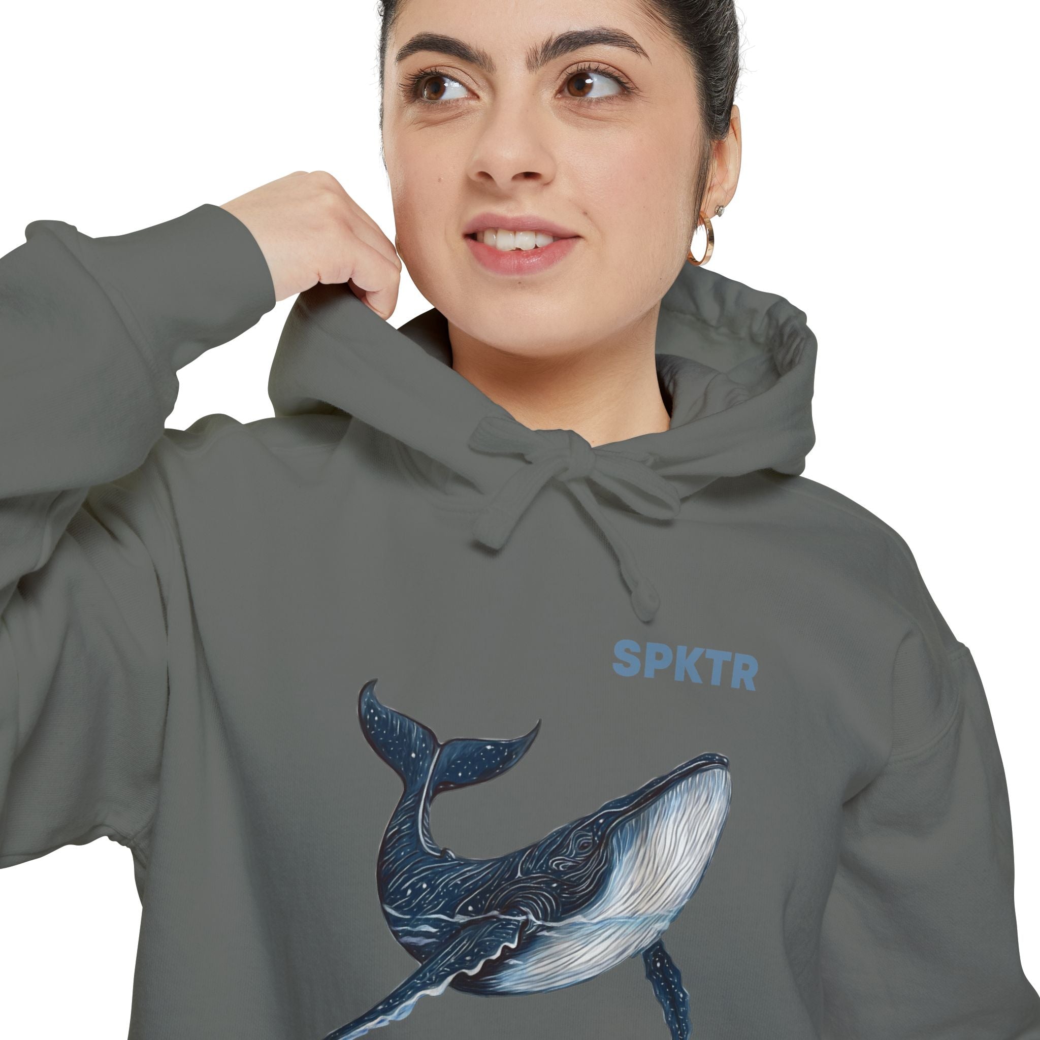 Leo the Blue Whale | SPKTR Hoodie