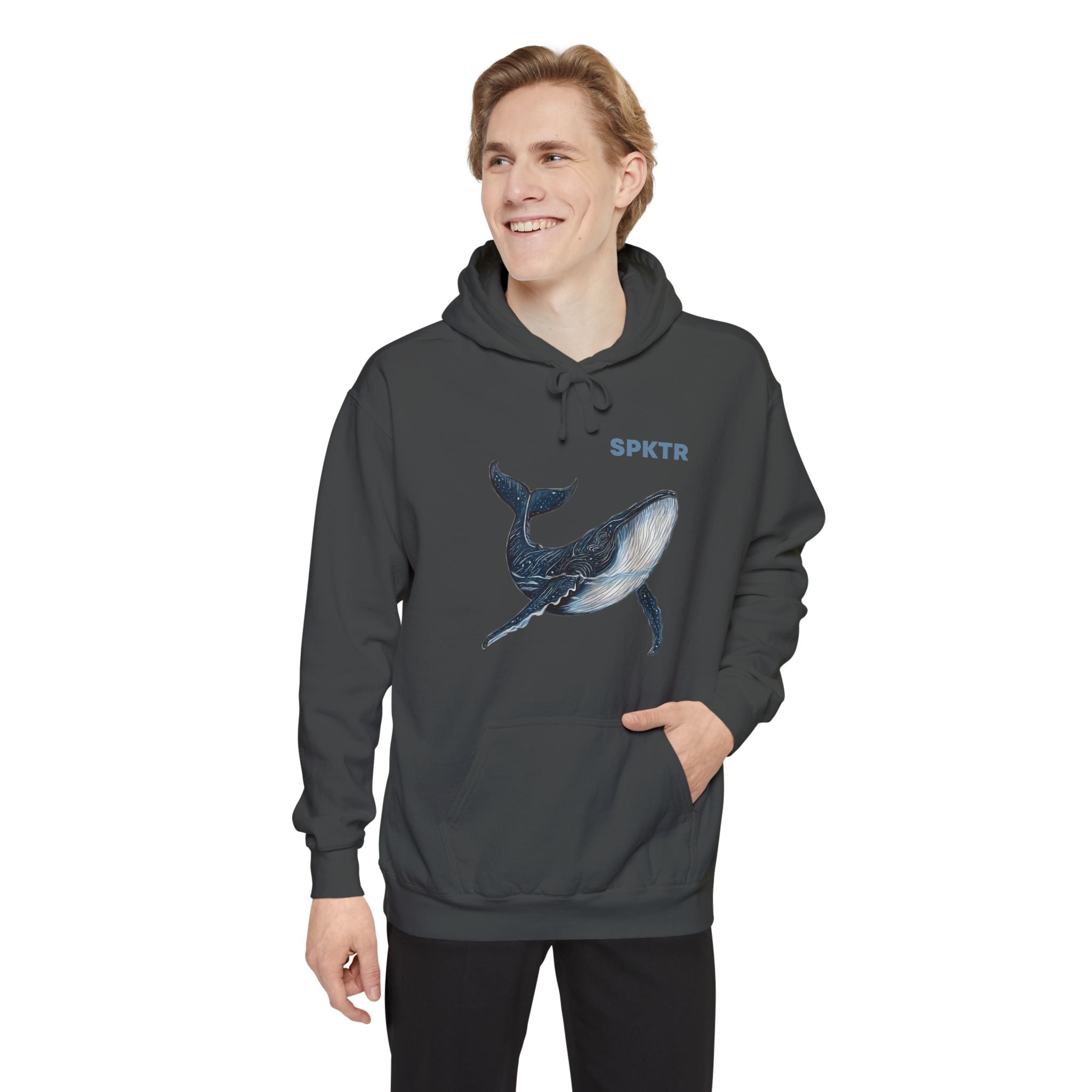 Leo the Blue Whale | SPKTR Hoodie
