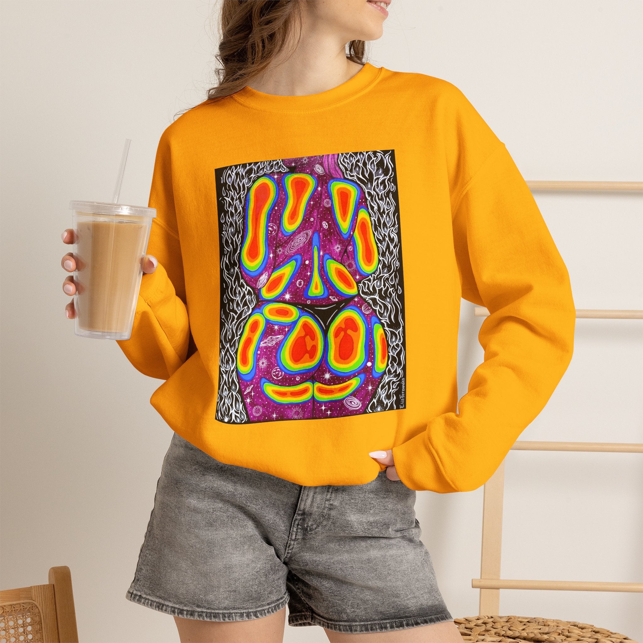 "Mulher, Um Universo" | SPKTR Graphic Sweatshirt