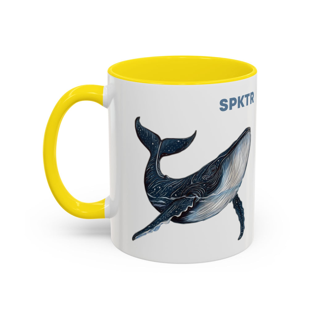 Leo the Blue Whale | Accent Coffee Mug 11oz or 15oz