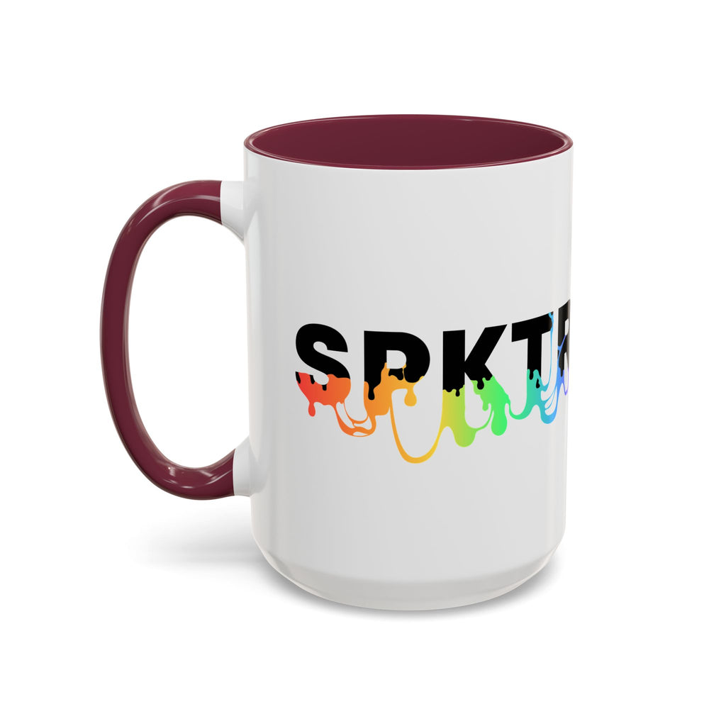 SPKTR Pride Drip | Personalized Accent Coffee Mug 11oz or 15oz