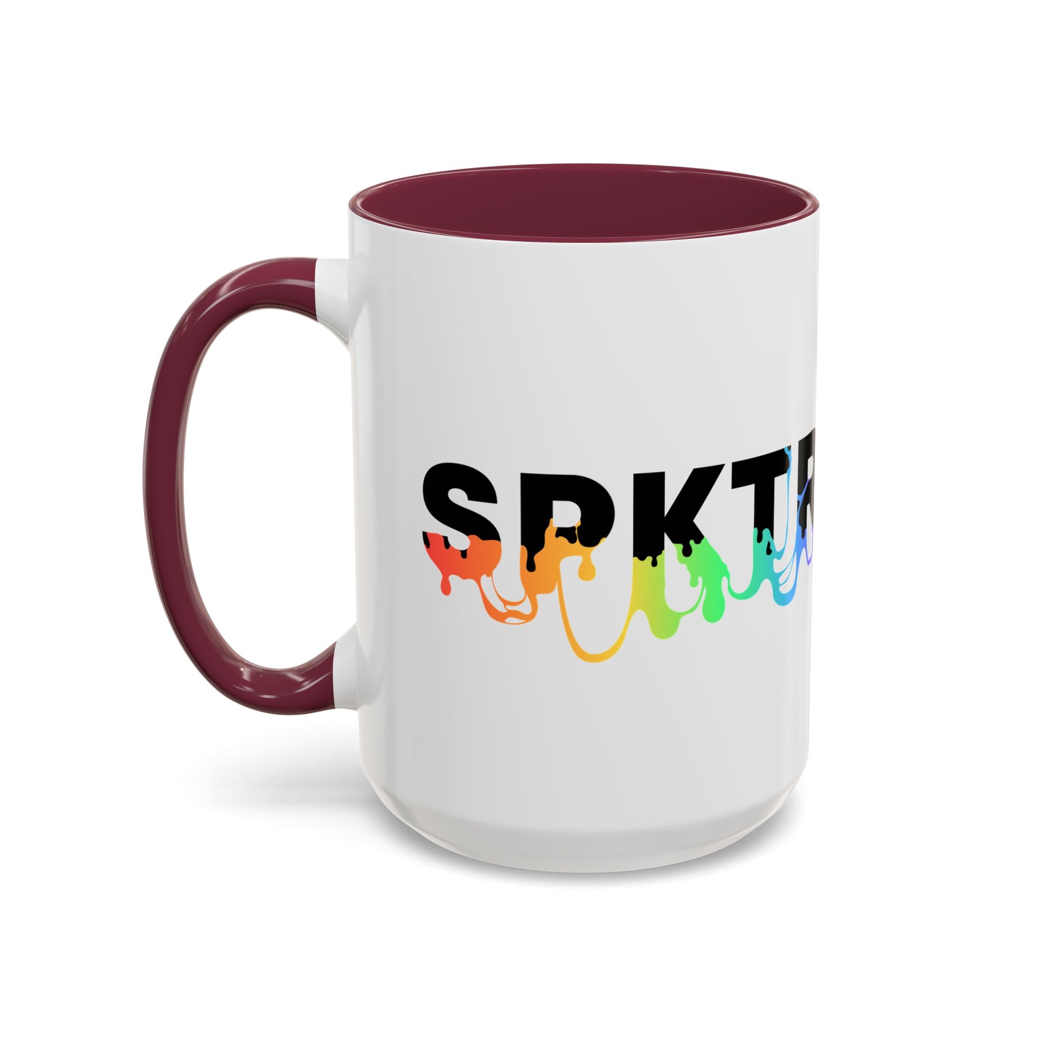 SPKTR Pride Drip | Personalized Accent Coffee Mug 11oz or 15oz