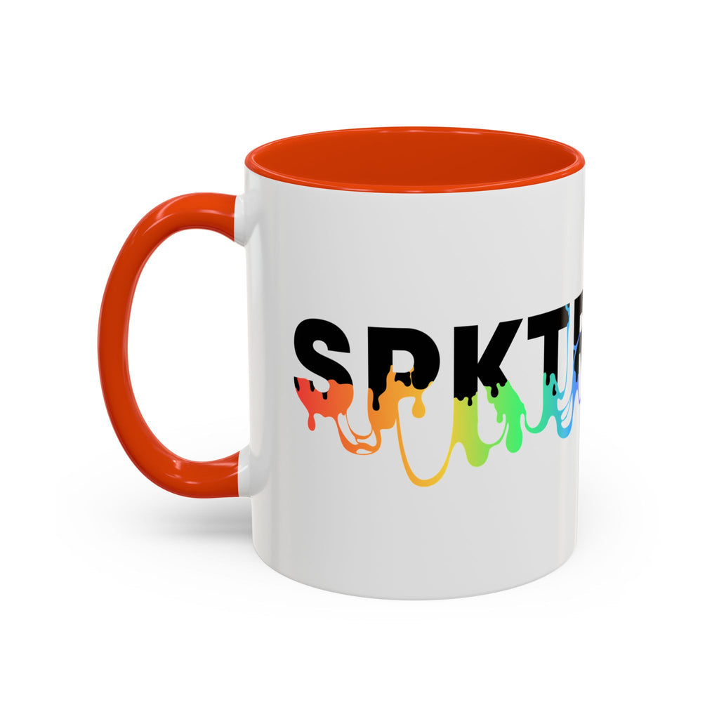 SPKTR Pride Drip | Personalized Accent Coffee Mug 11oz or 15oz