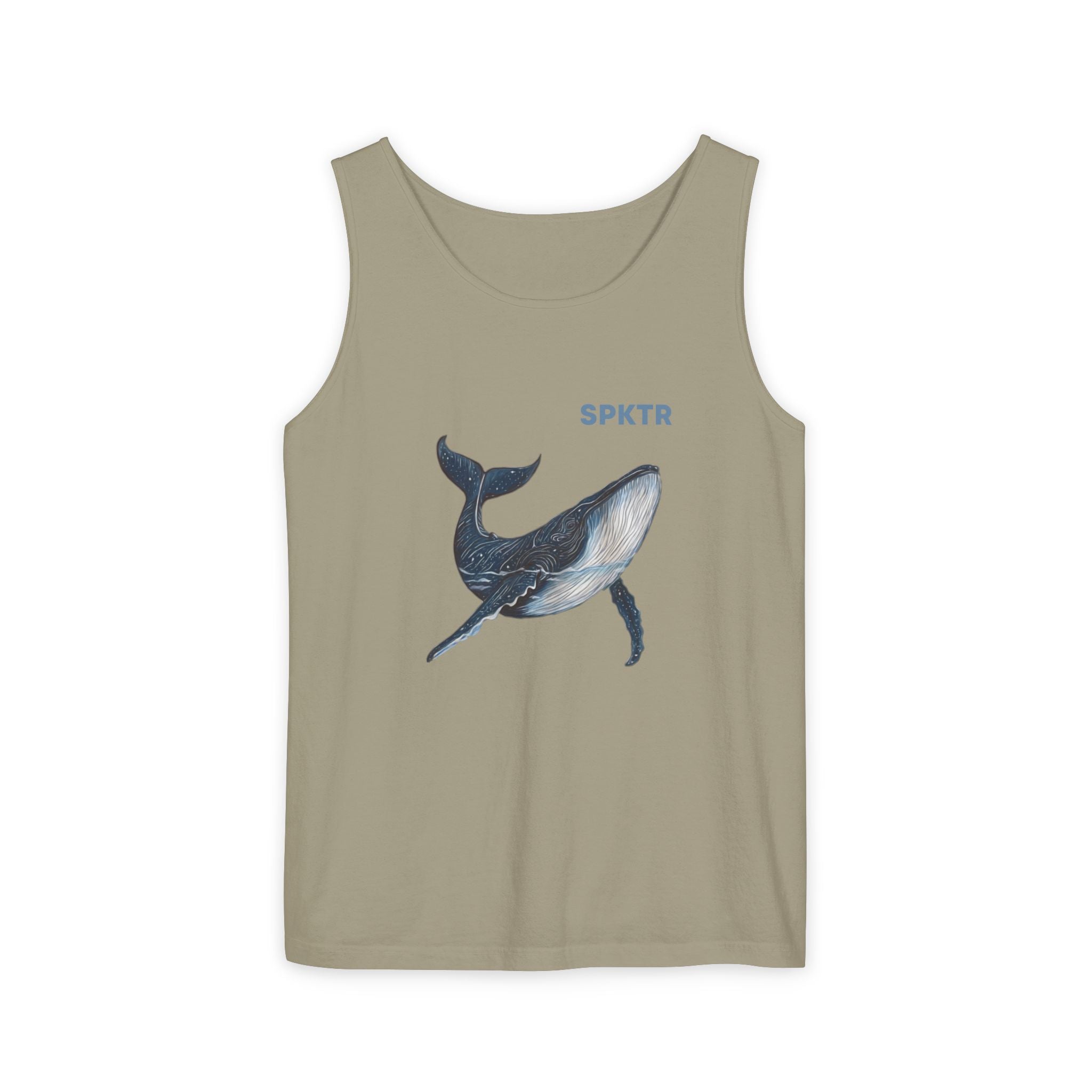 Leo the Blue Whale | SPKTR Graphic Tank Top