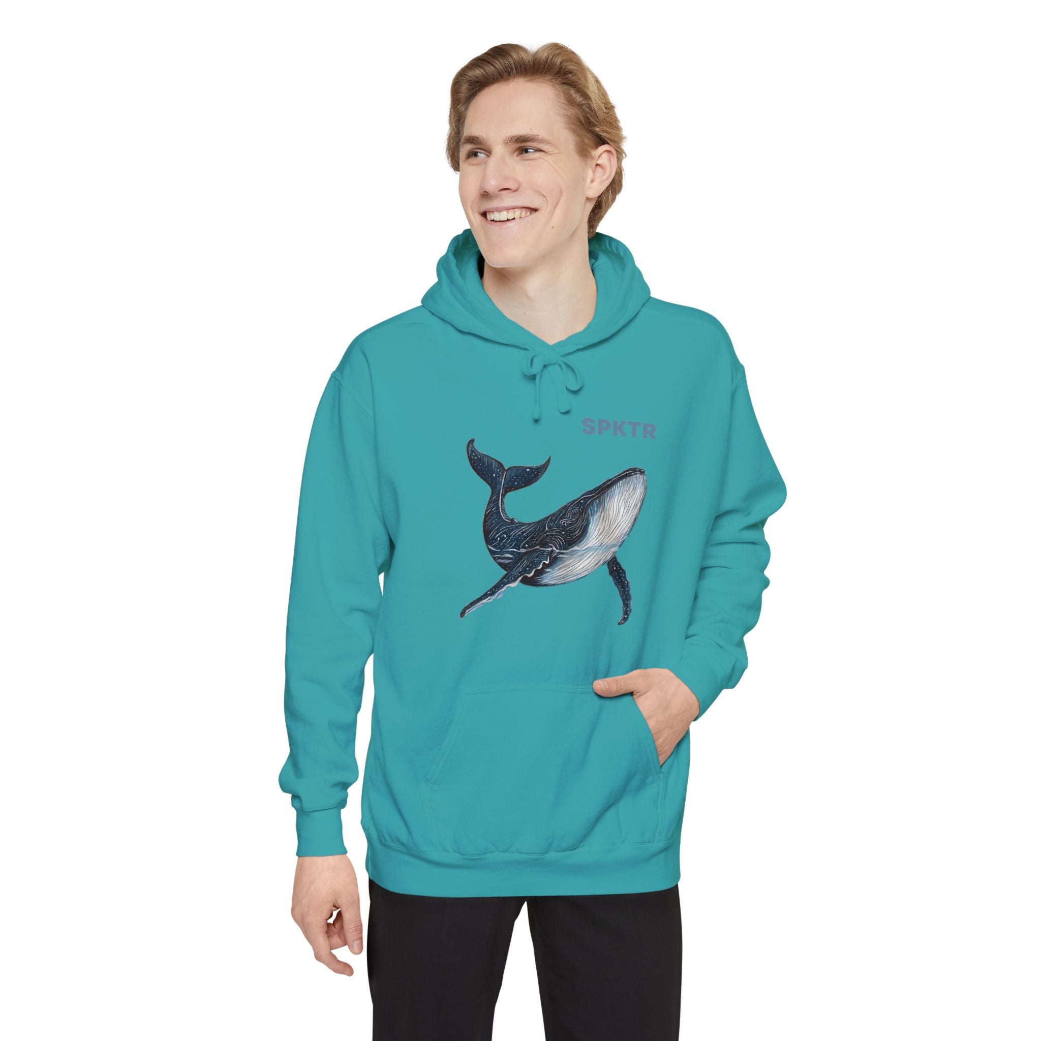Leo the Blue Whale | SPKTR Hoodie