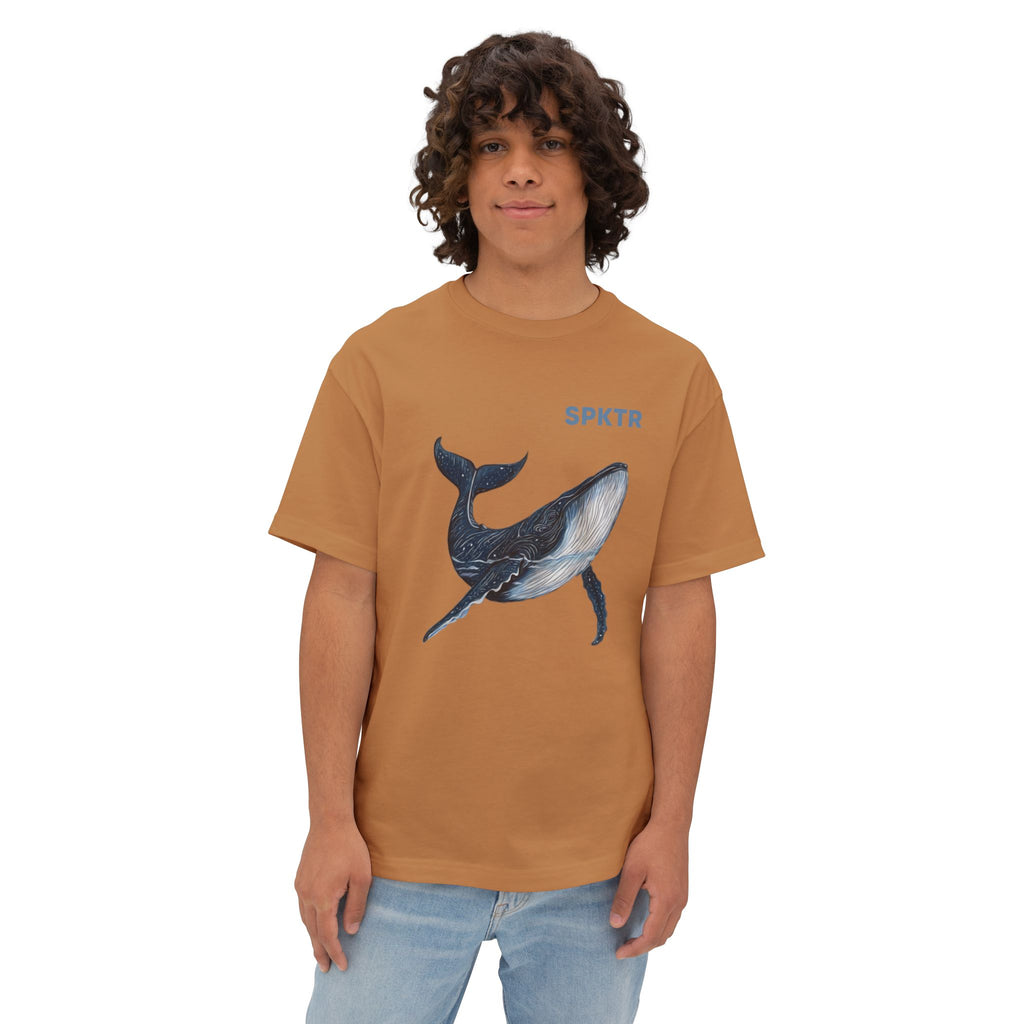 Leo the Blue Whale | SPKTR Oversized Shirt