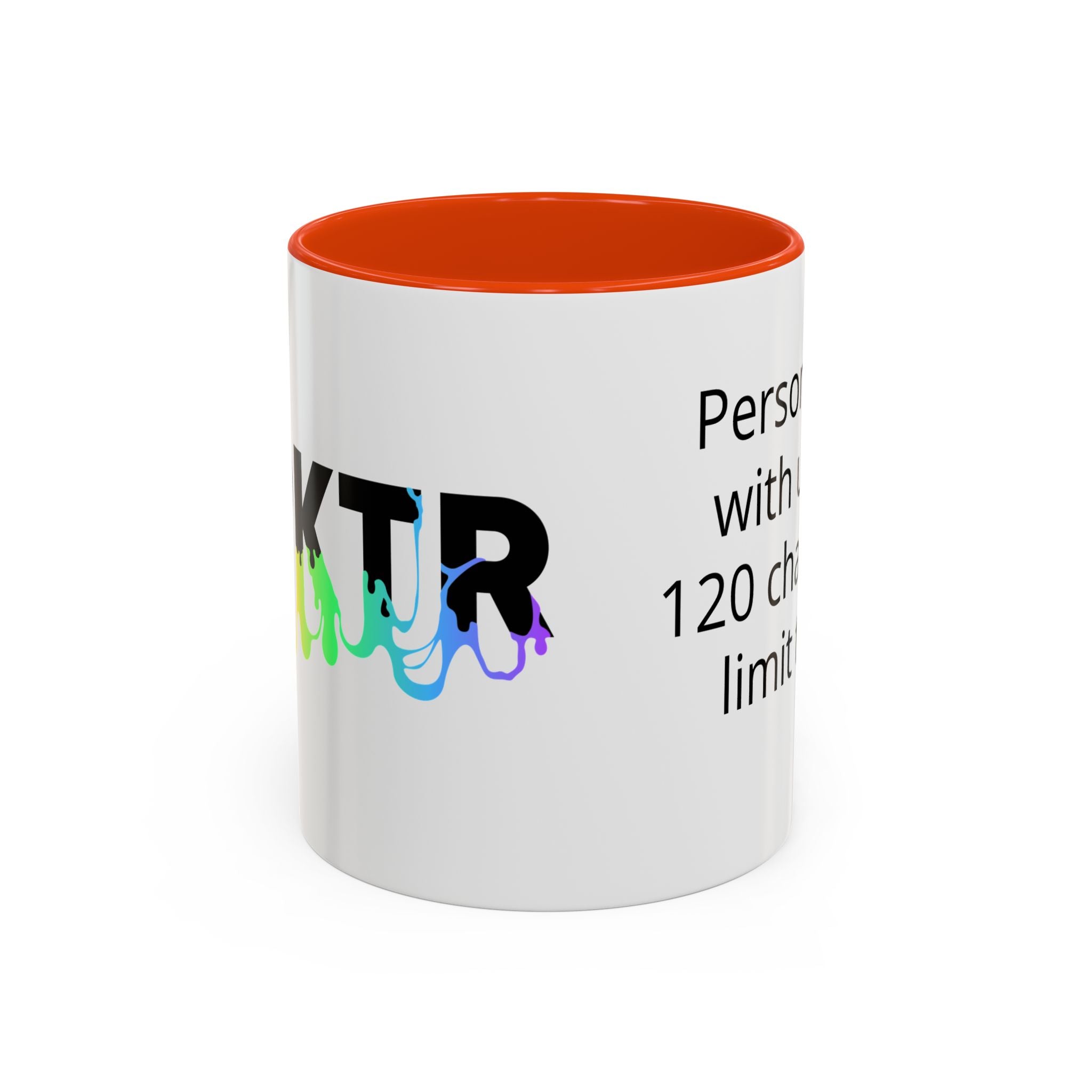 SPKTR Pride Drip | Personalized Accent Coffee Mug 11oz or 15oz