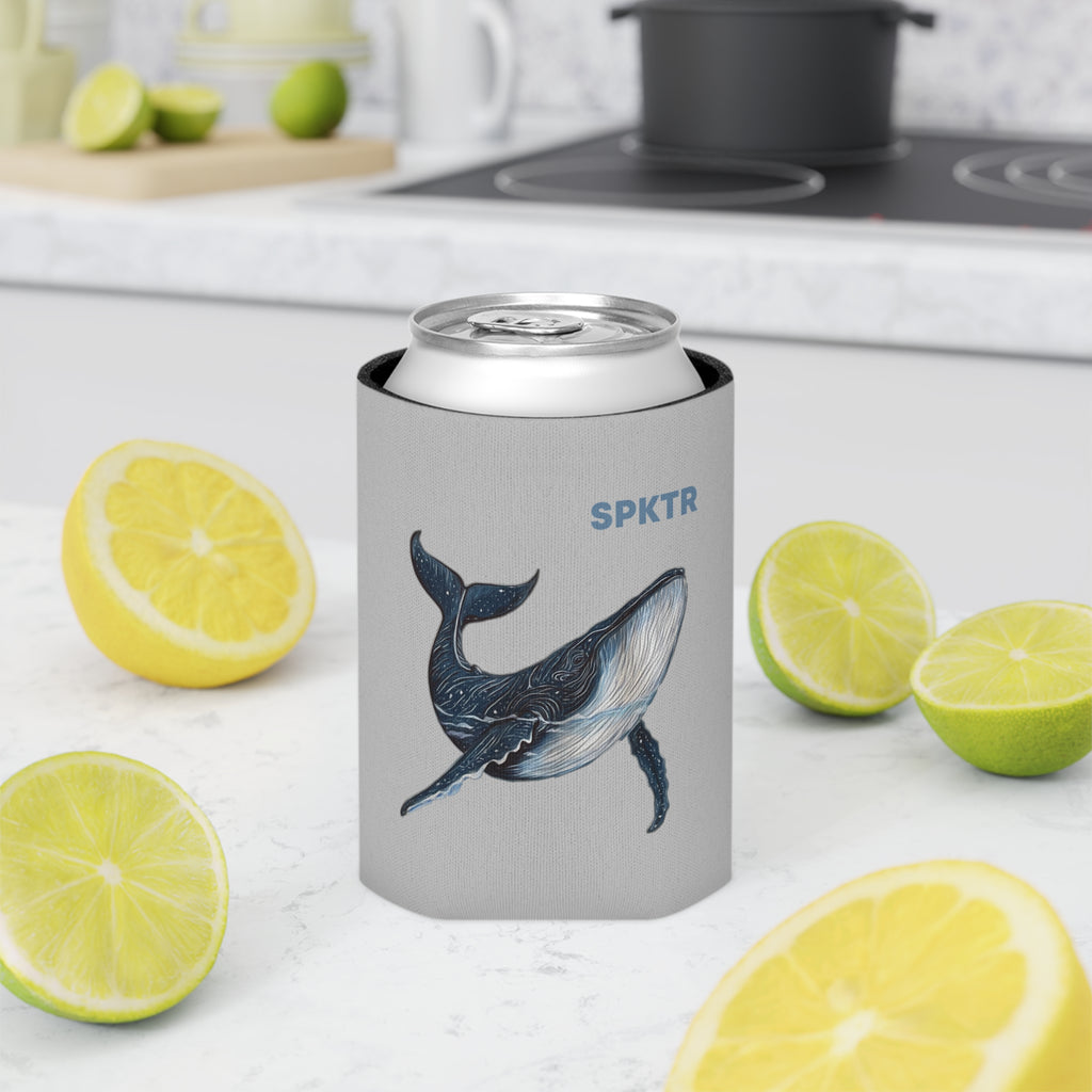 Leo the Blue Whale | SPKTR  Personalized Can Cooler