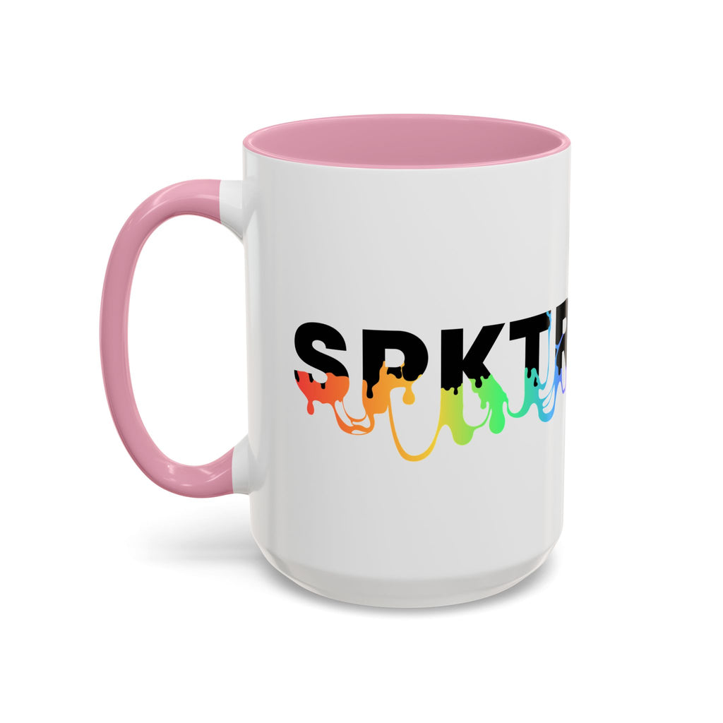 SPKTR Pride Drip | Personalized Accent Coffee Mug 11oz or 15oz
