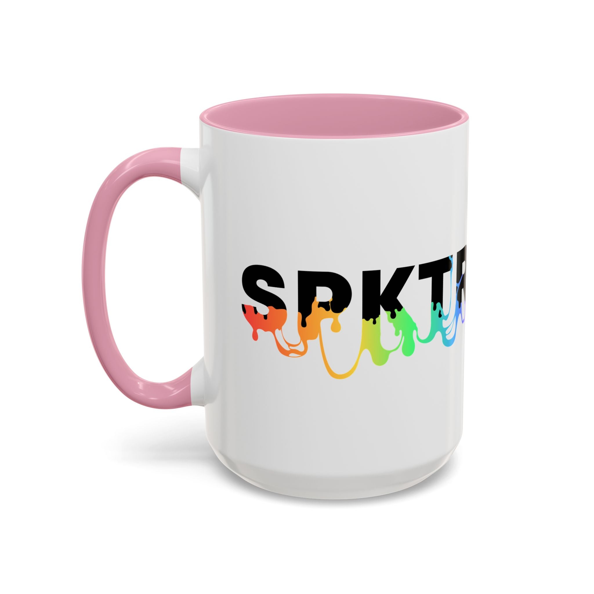 SPKTR Pride Drip | Personalized Accent Coffee Mug 11oz or 15oz