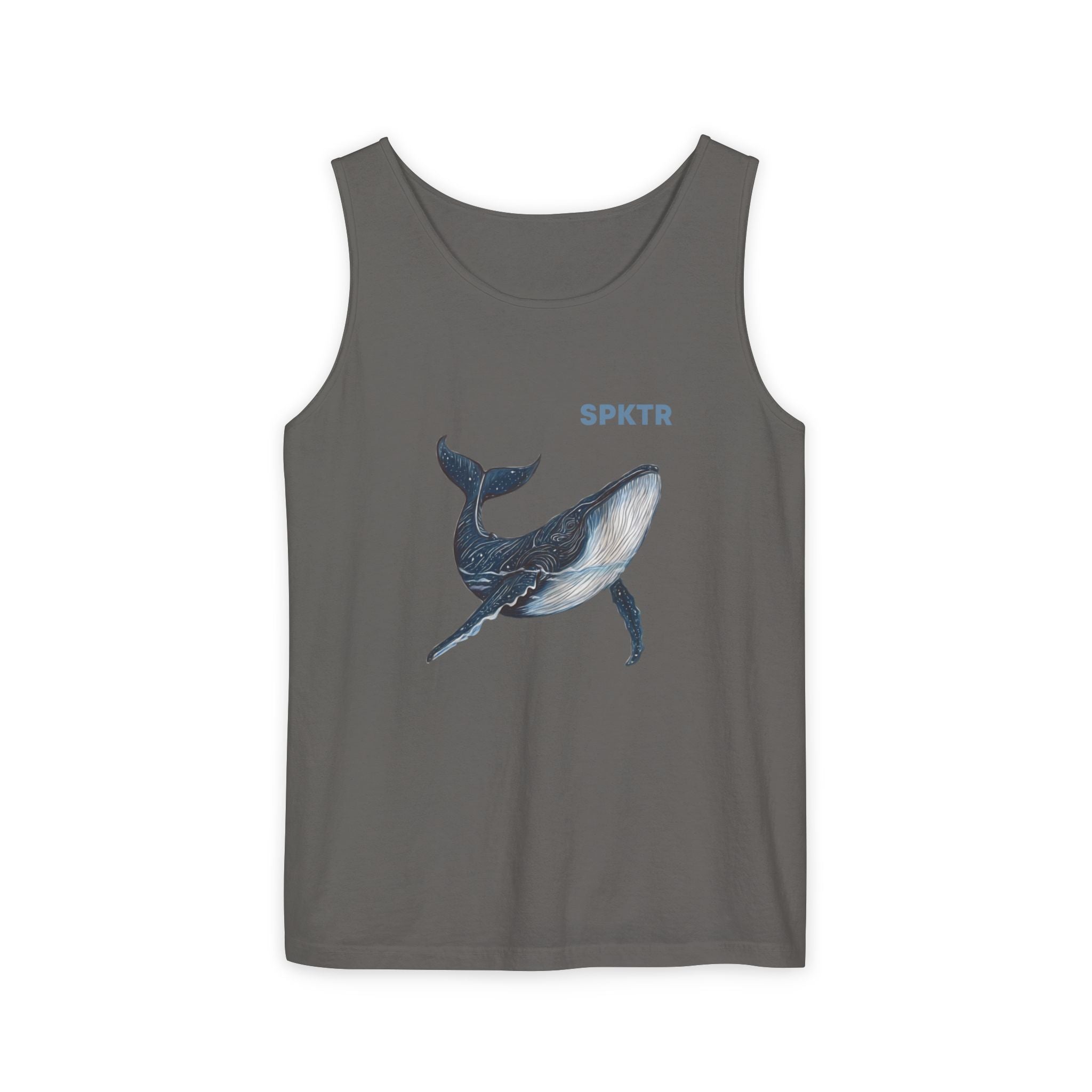 Leo the Blue Whale | SPKTR Graphic Tank Top
