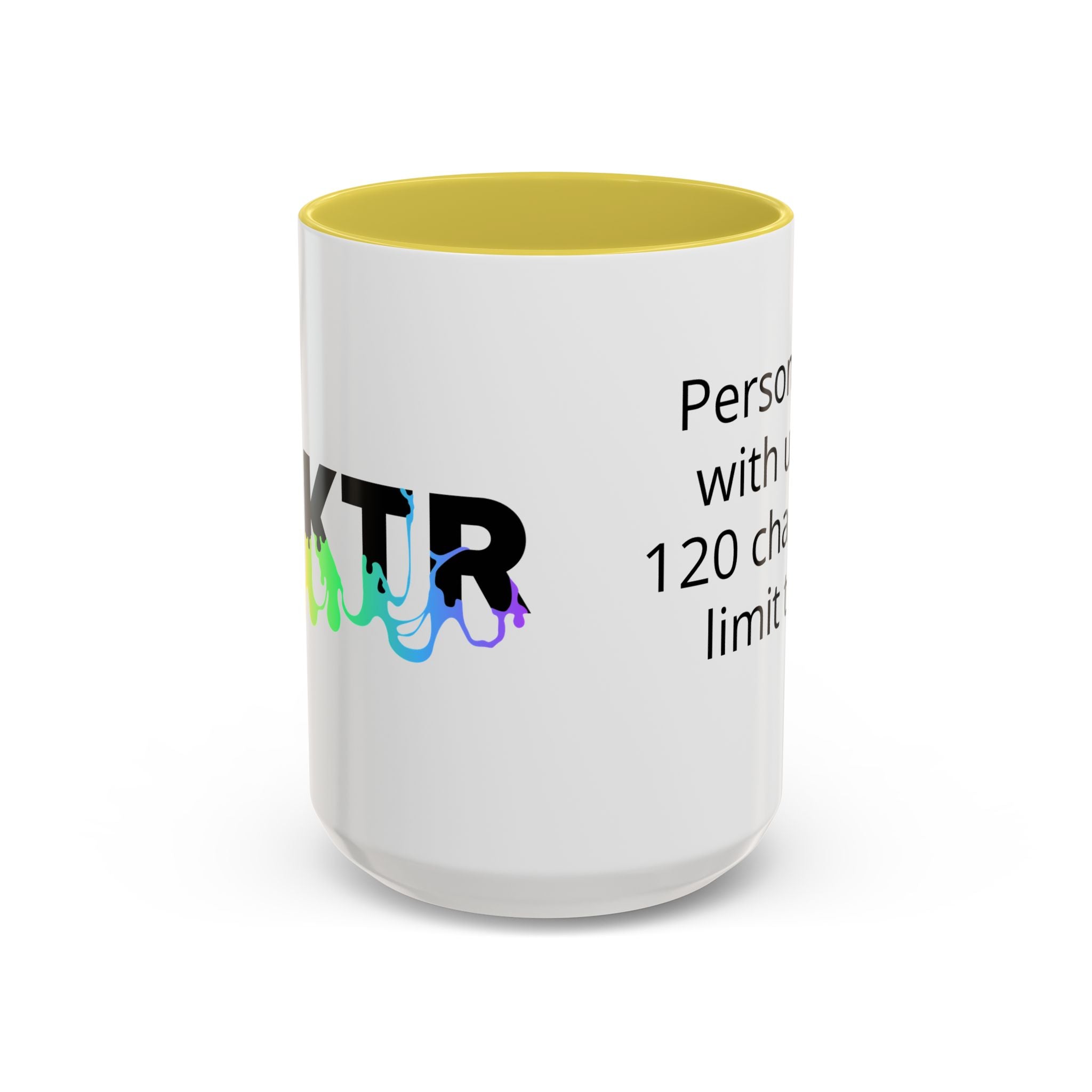SPKTR Pride Drip | Personalized Accent Coffee Mug 11oz or 15oz