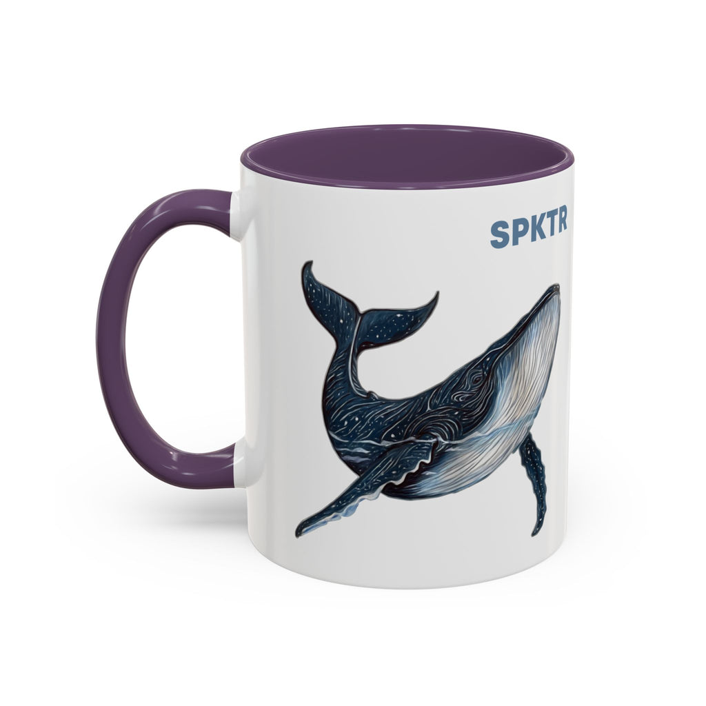 Leo the Blue Whale | Accent Coffee Mug 11oz or 15oz