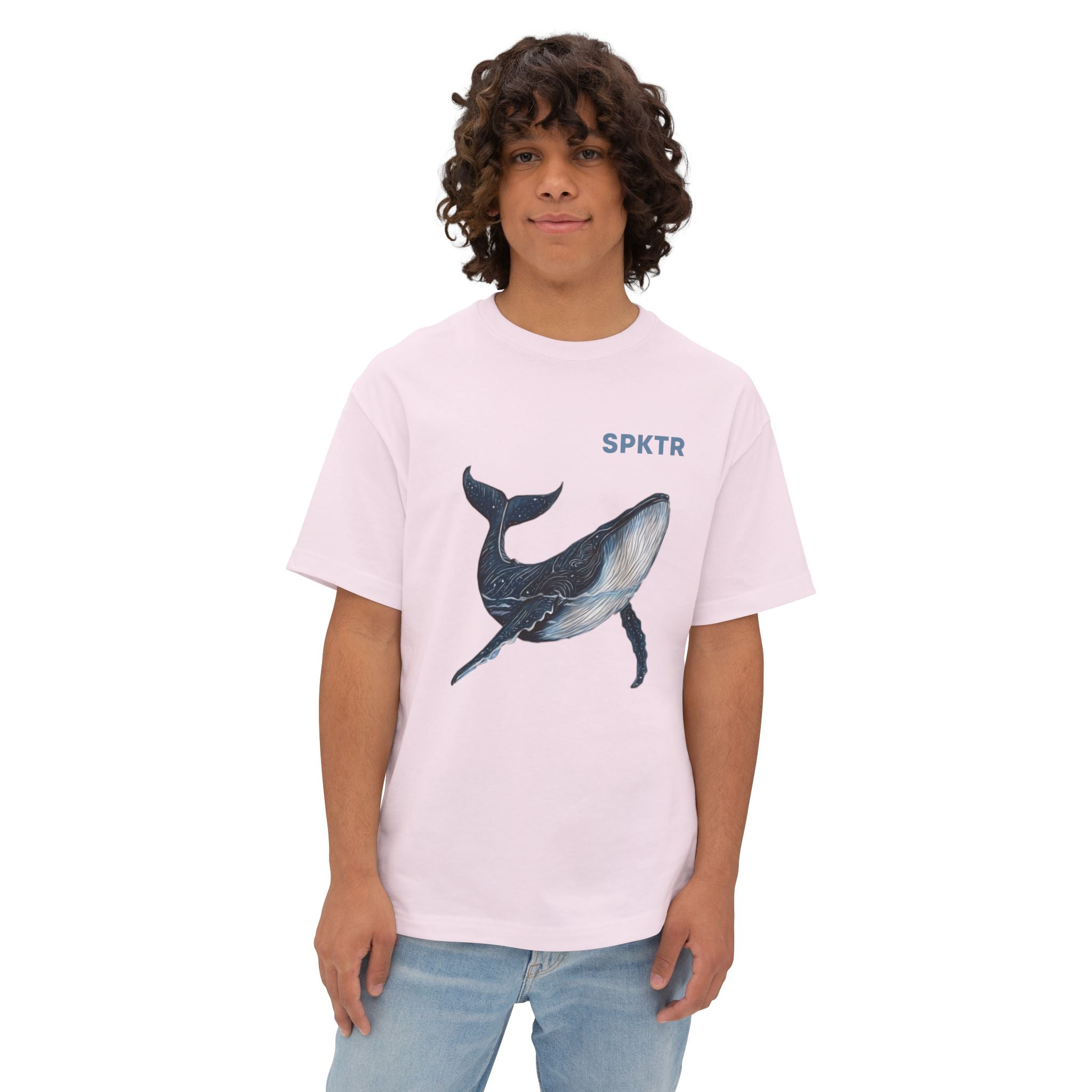Leo the Blue Whale | SPKTR Oversized Shirt