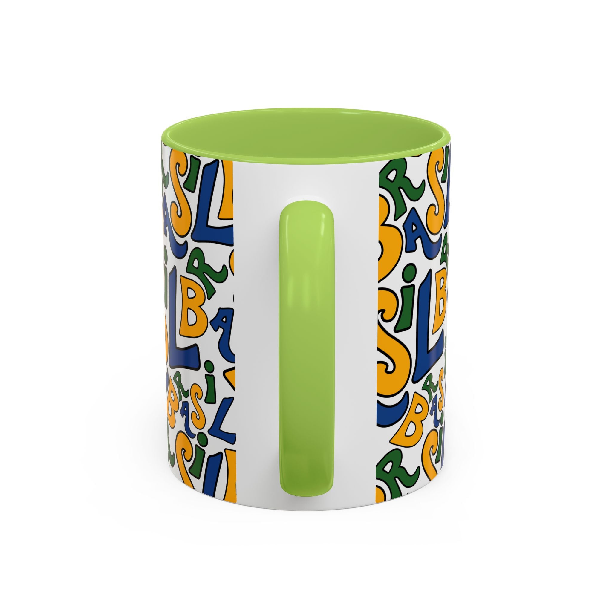 Brasil Typography | Accent Coffee Mug 11oz or 15oz