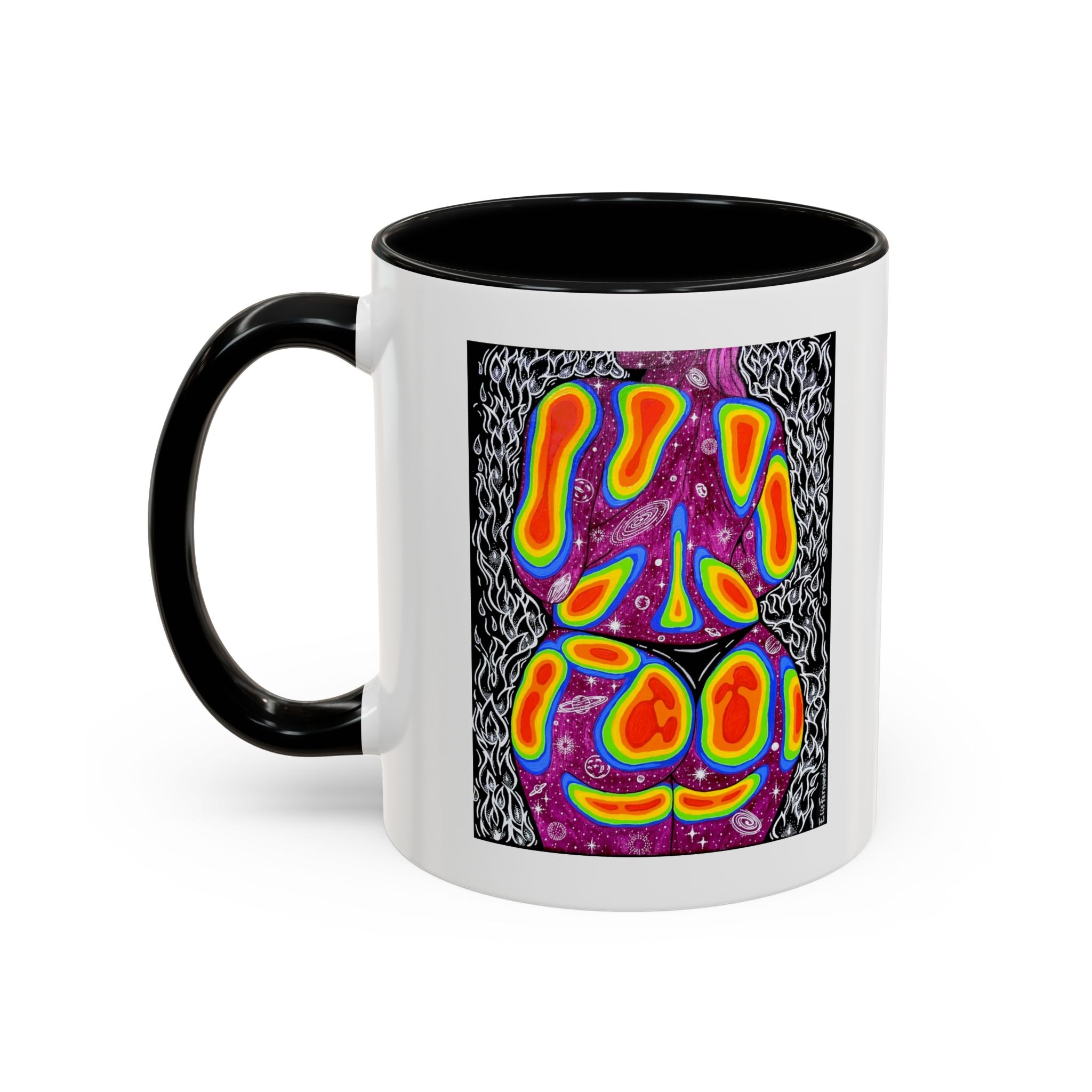 "Mulher, Um Universo" | Accent Coffee Mug 11oz or 15oz