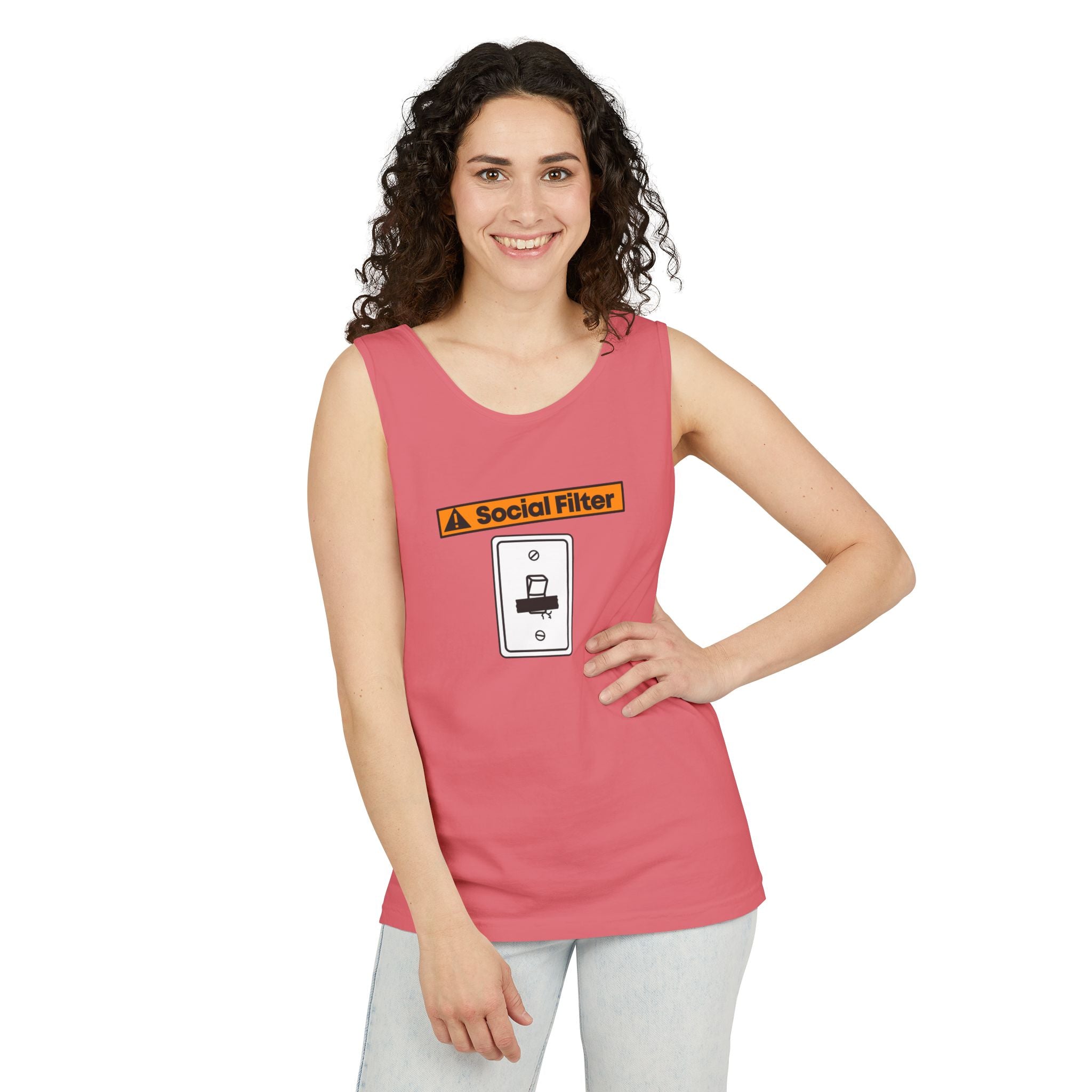 Social Filter | SPKTR Graphic Tank Top