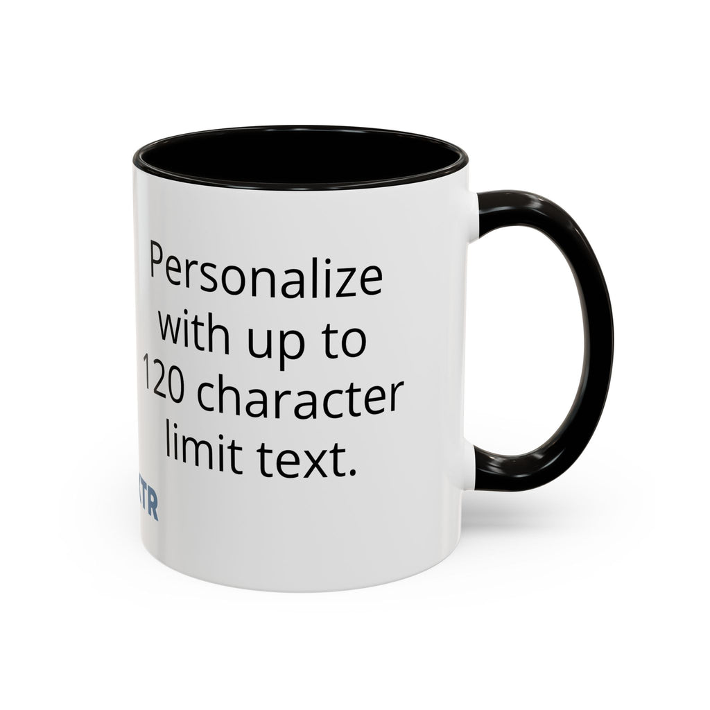 Leo the Blue Whale | Personalized Accent Coffee Mug 11oz or 15oz