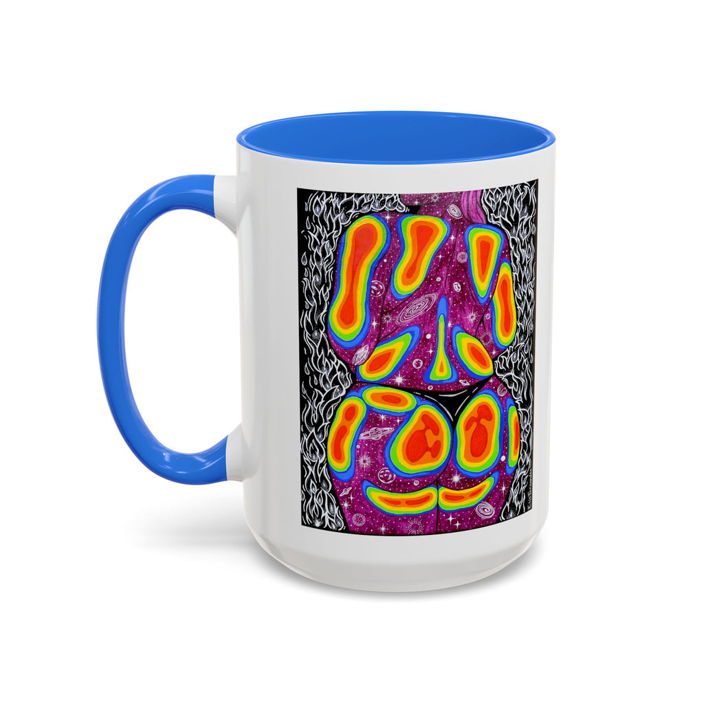 "Mulher, Um Universo" | Personalized Accent Coffee Mug 11oz or 15oz