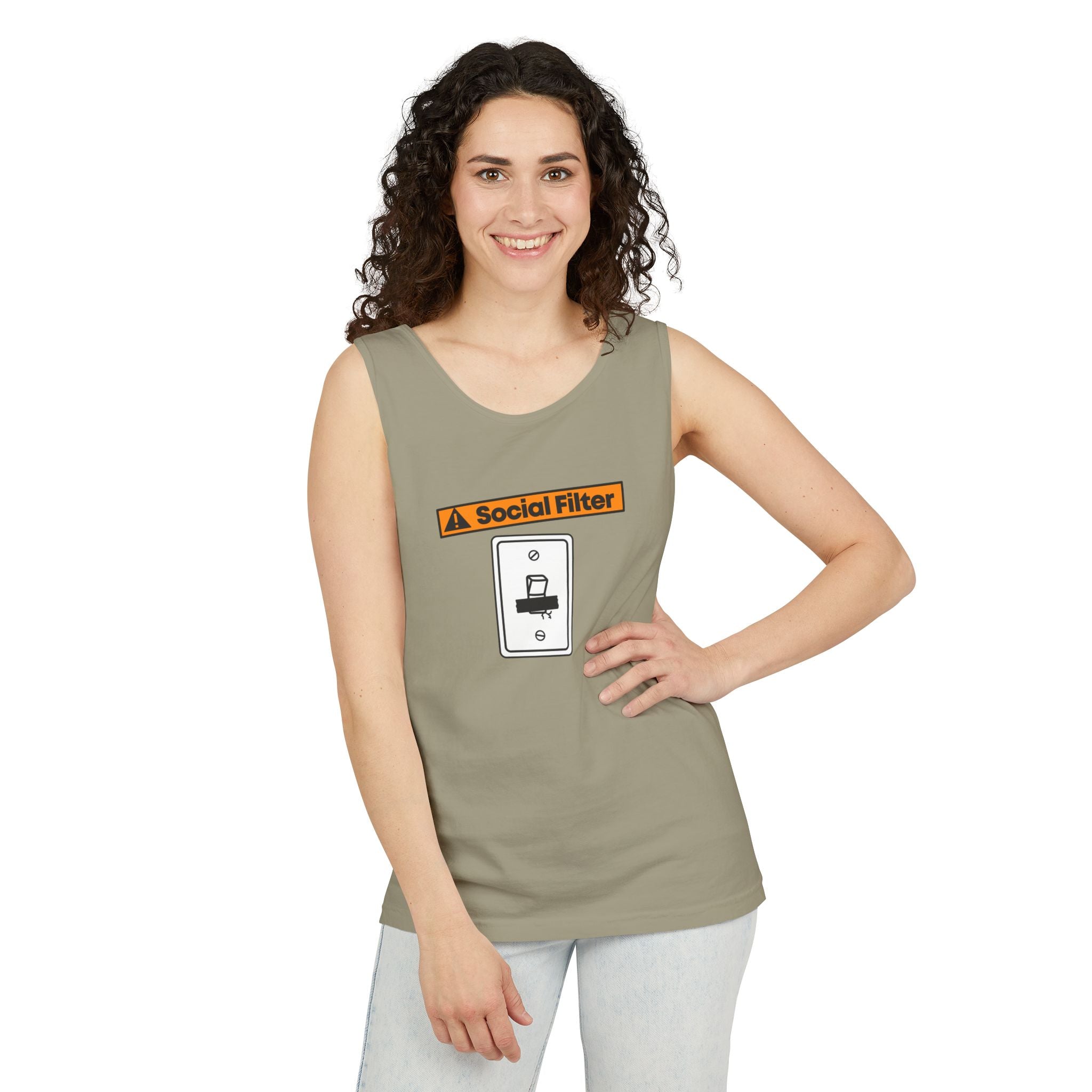 Social Filter | SPKTR Graphic Tank Top