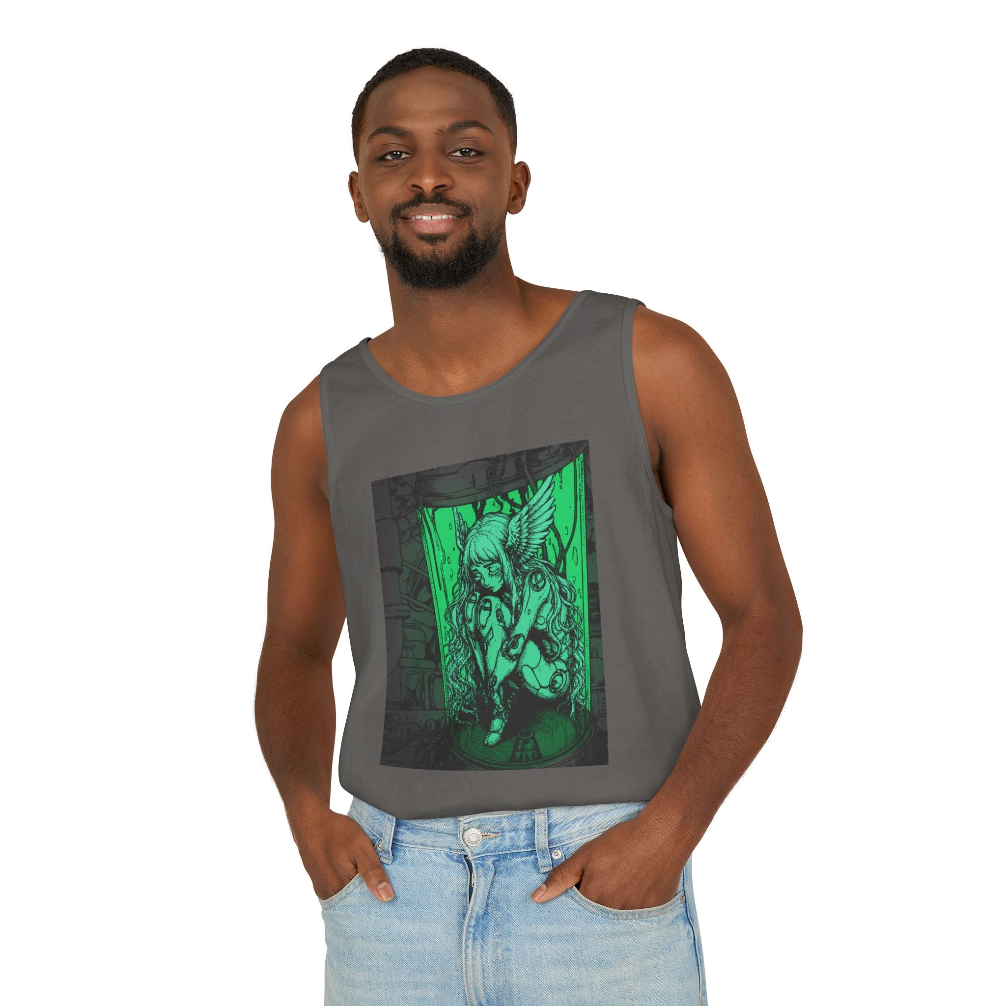 Angel Cyborg I | SPKTR Graphic Tank Top
