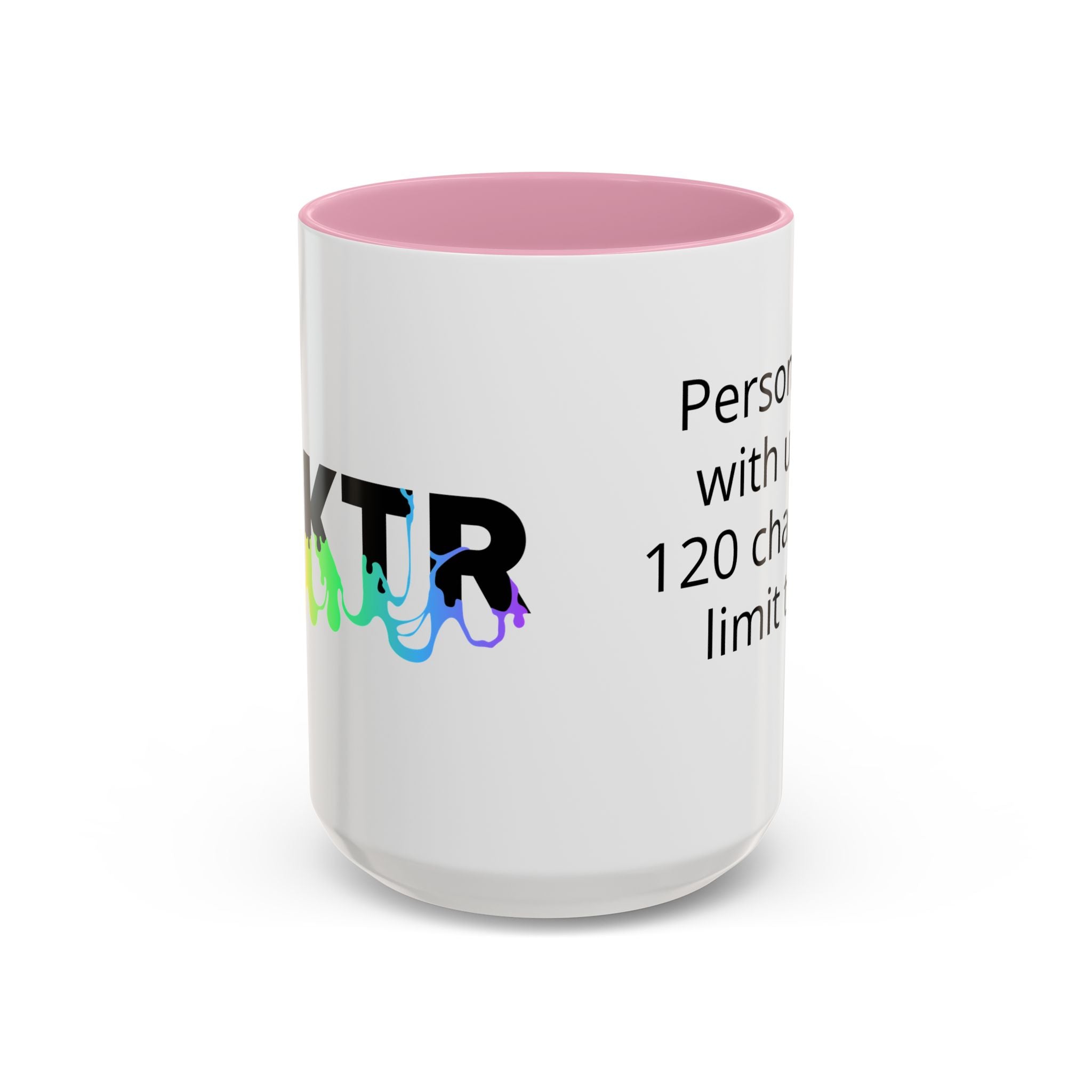 SPKTR Pride Drip | Personalized Accent Coffee Mug 11oz or 15oz
